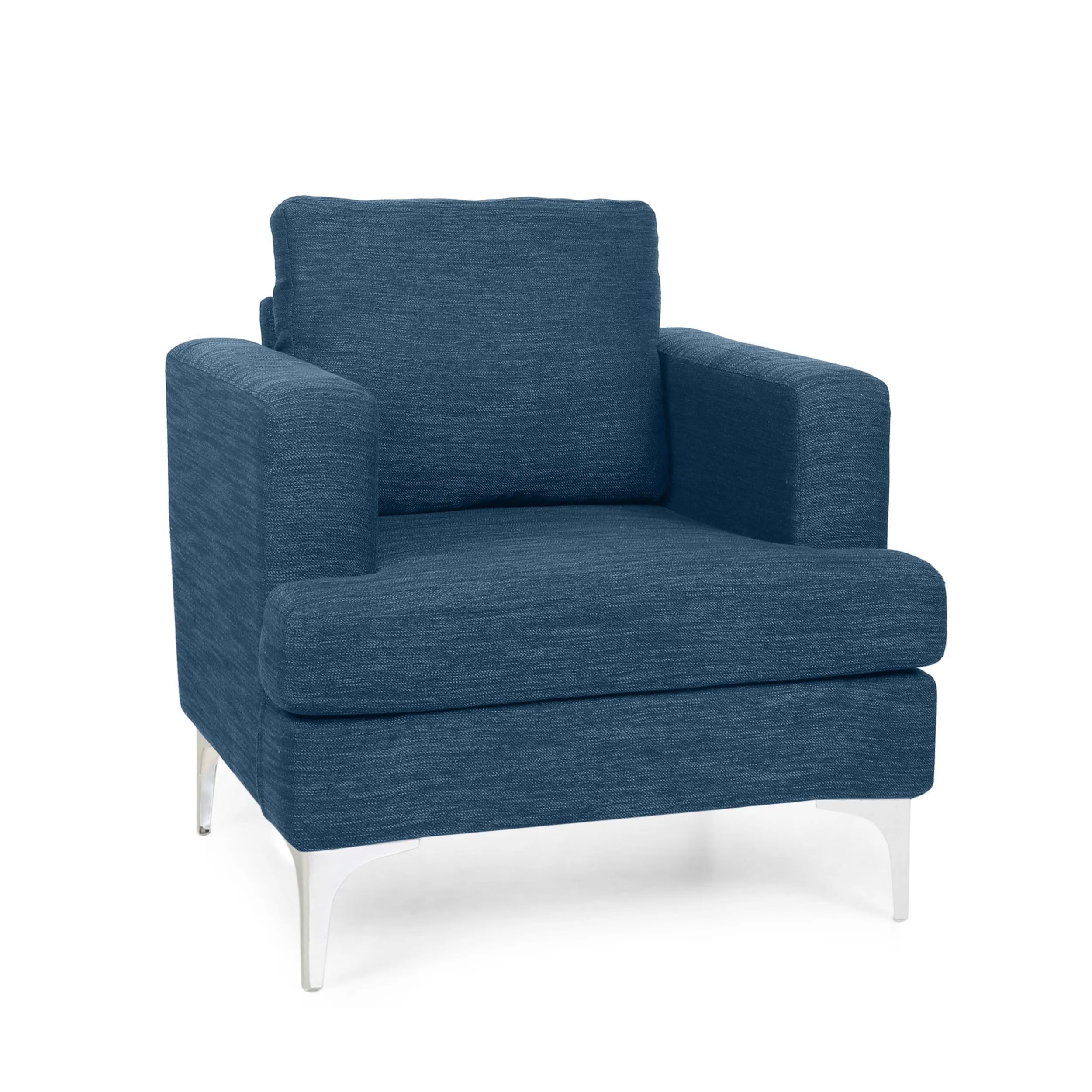 Vue Modern Fabric Upholstered Club Chair - furnishings
