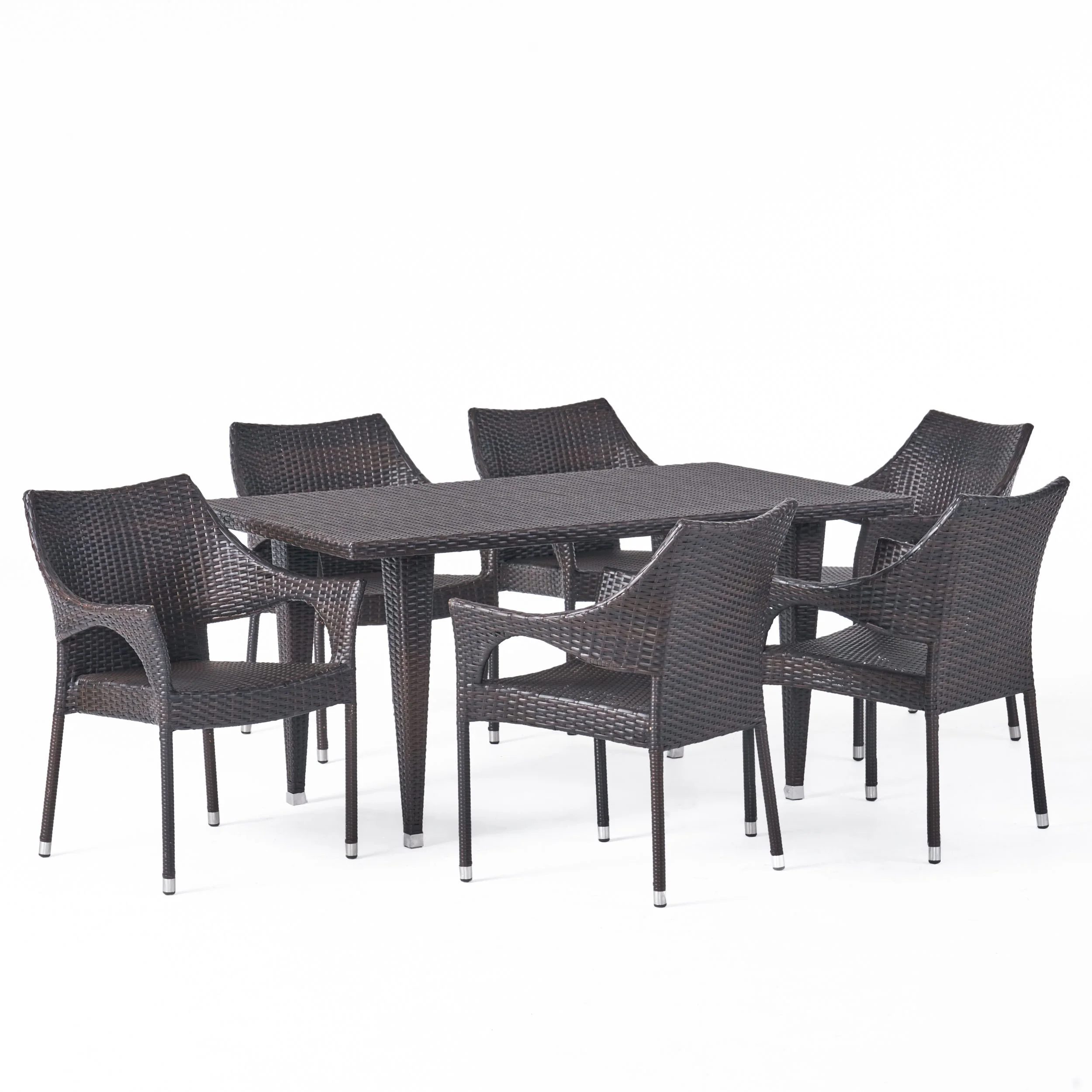 Del Mar 7-piece Outdoor Dining Set - furnishings