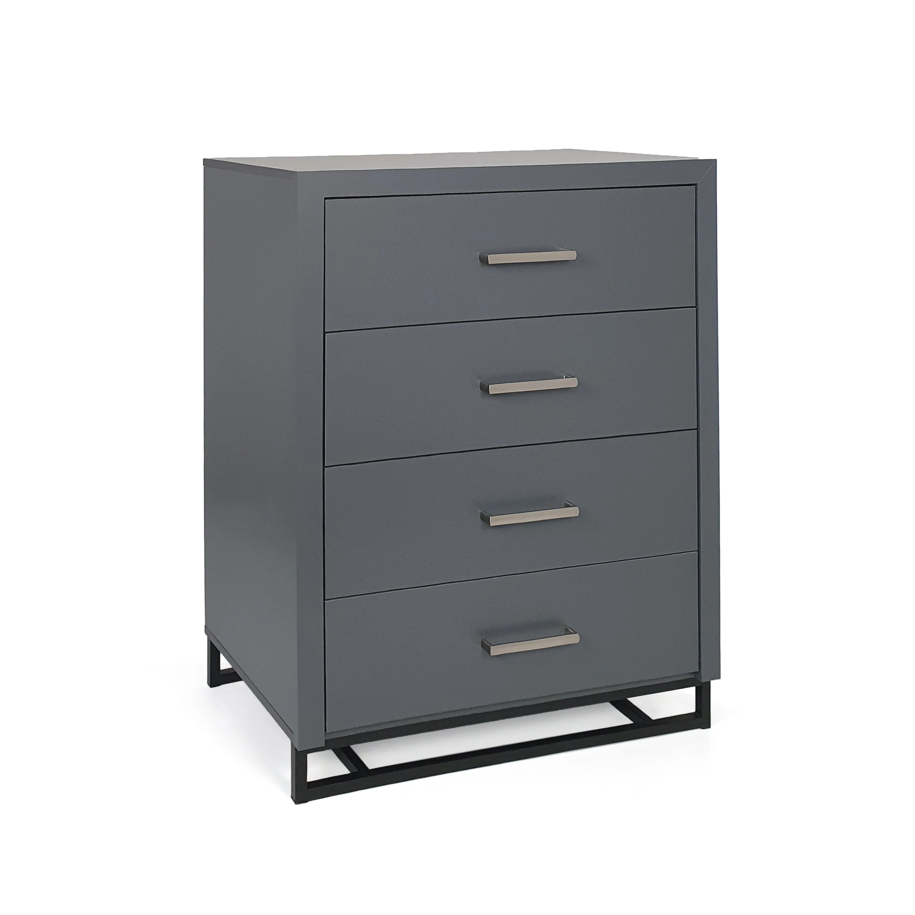 Borah Contemporary Faux Wood 4 Drawer Dresser - furnishings