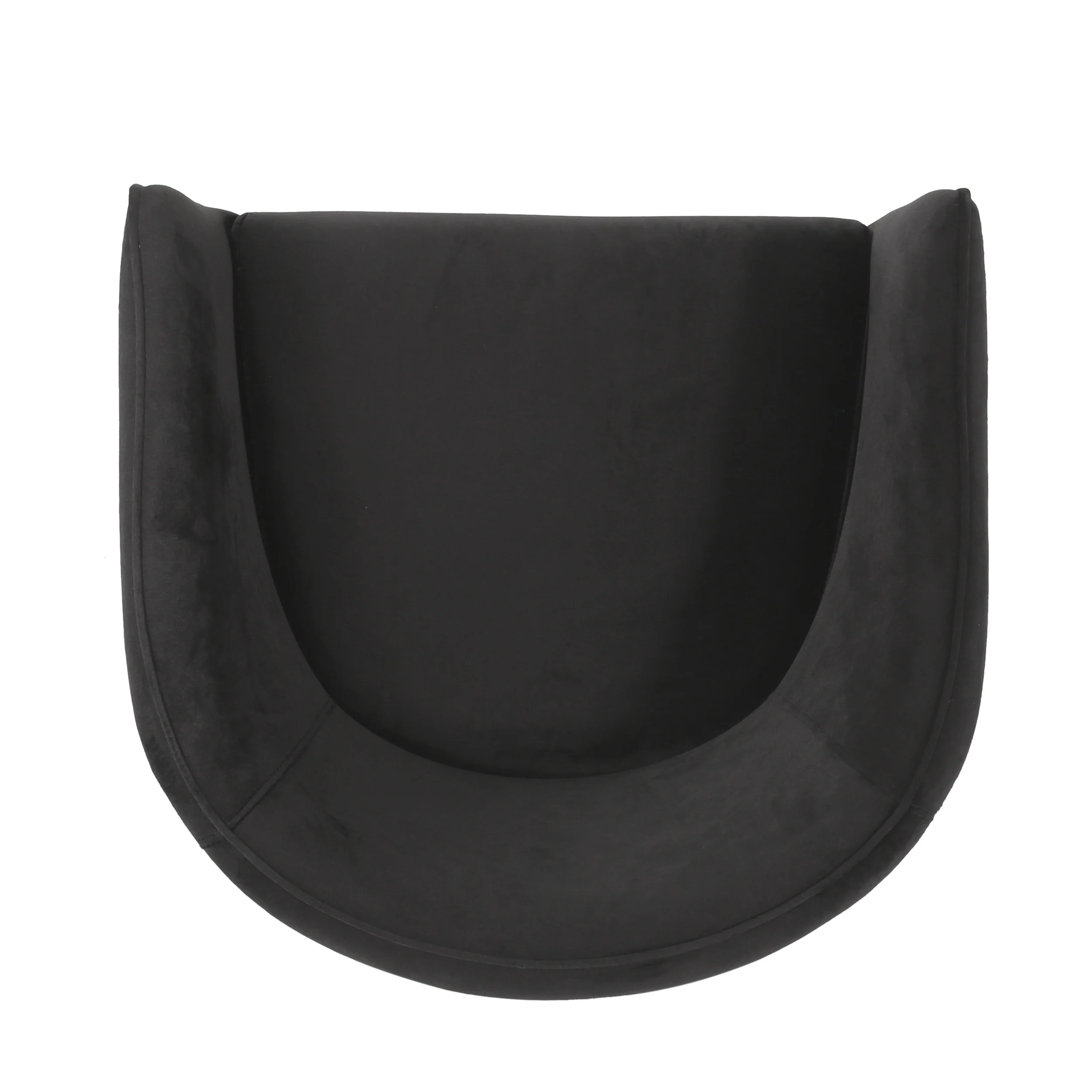 Paul Modern Glam Velvet Club Chair with Hairpin Legs - furnishings