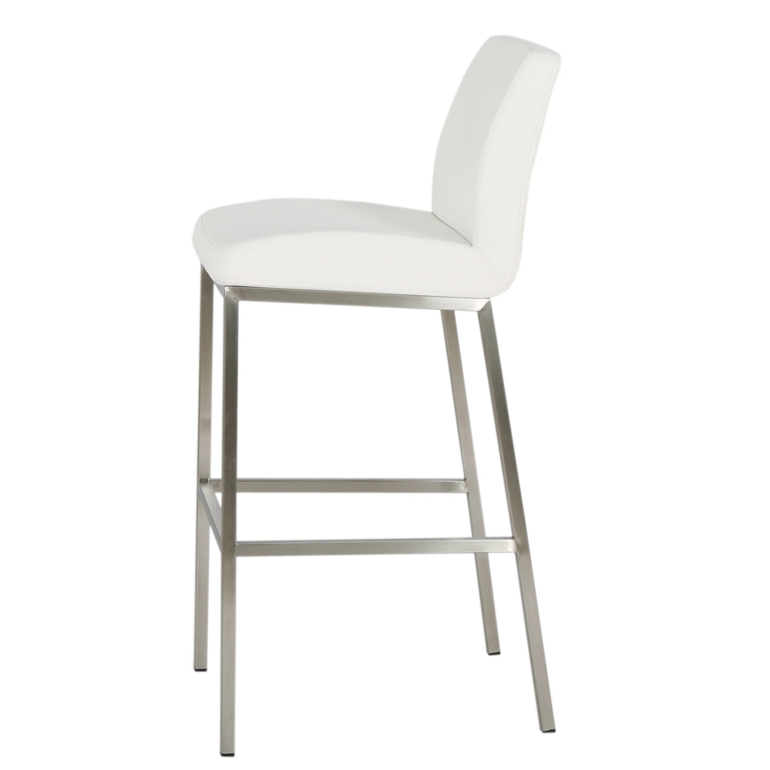 October 30-Inch Bonded Leather Barstool (Set of 2) - furnishings