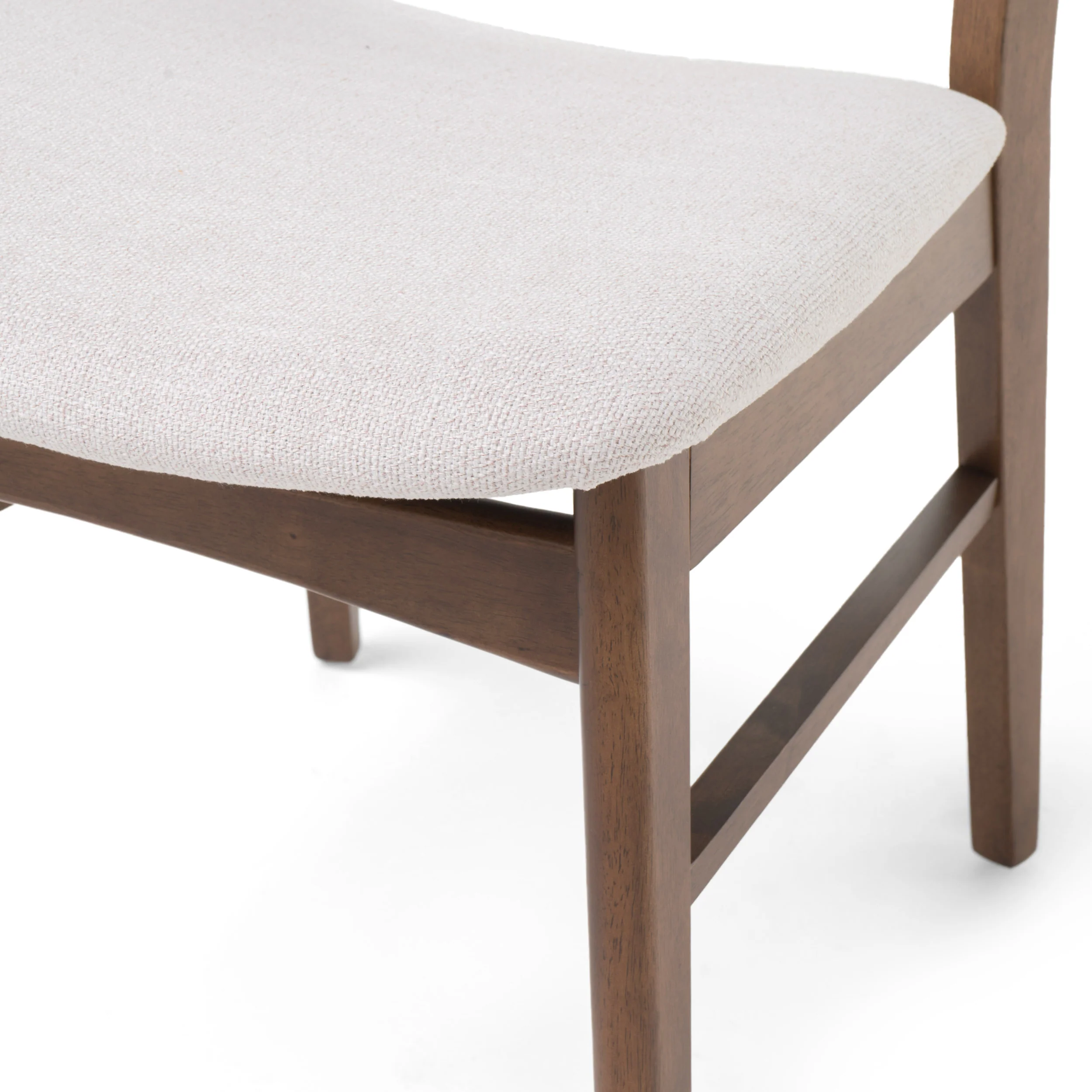 Atherton Wood and Fabric 7 Piece Dining Set - furnishings