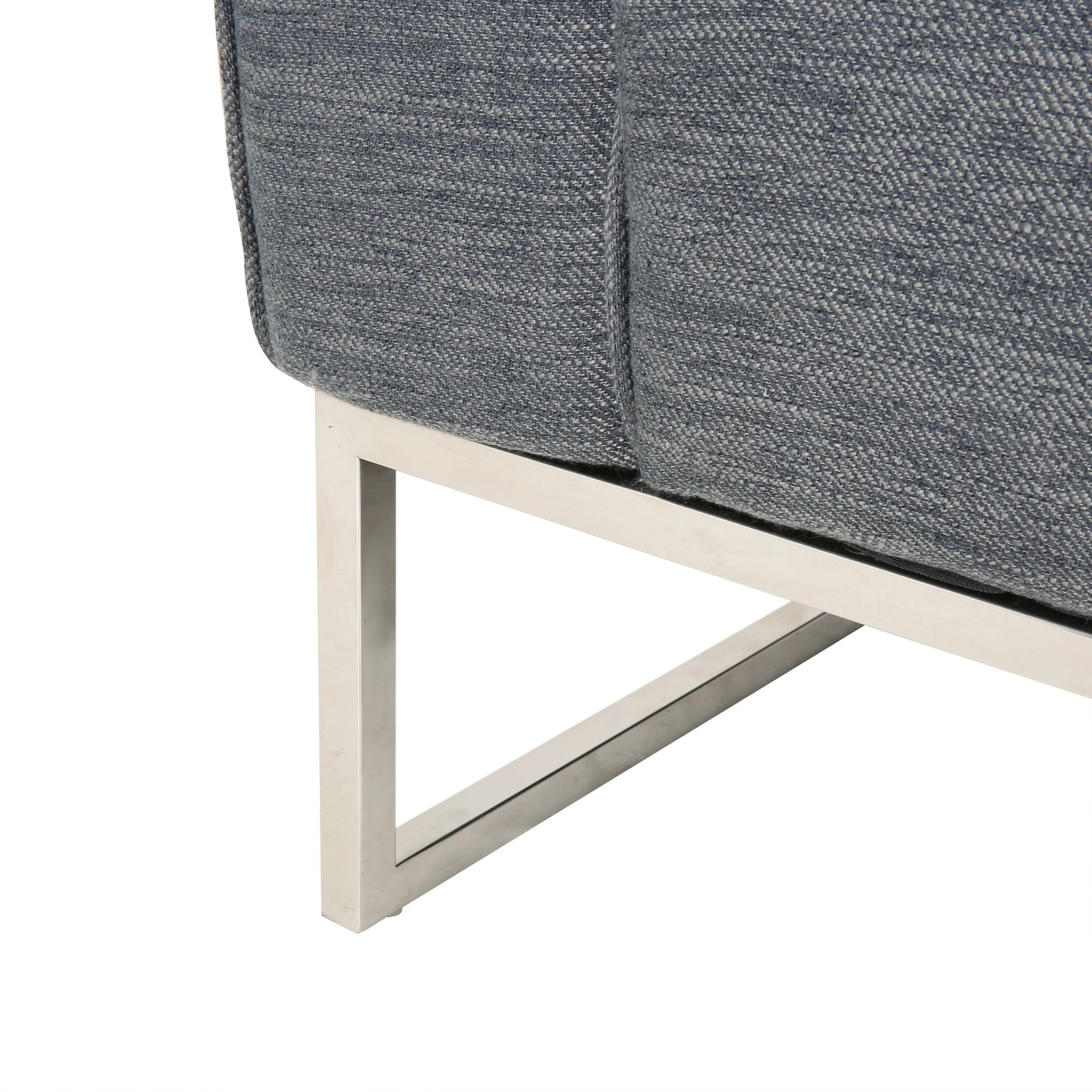 Clarke Contemporary Fabric 4 Seater Chaise Lounge Sectional Sofa - furnishings