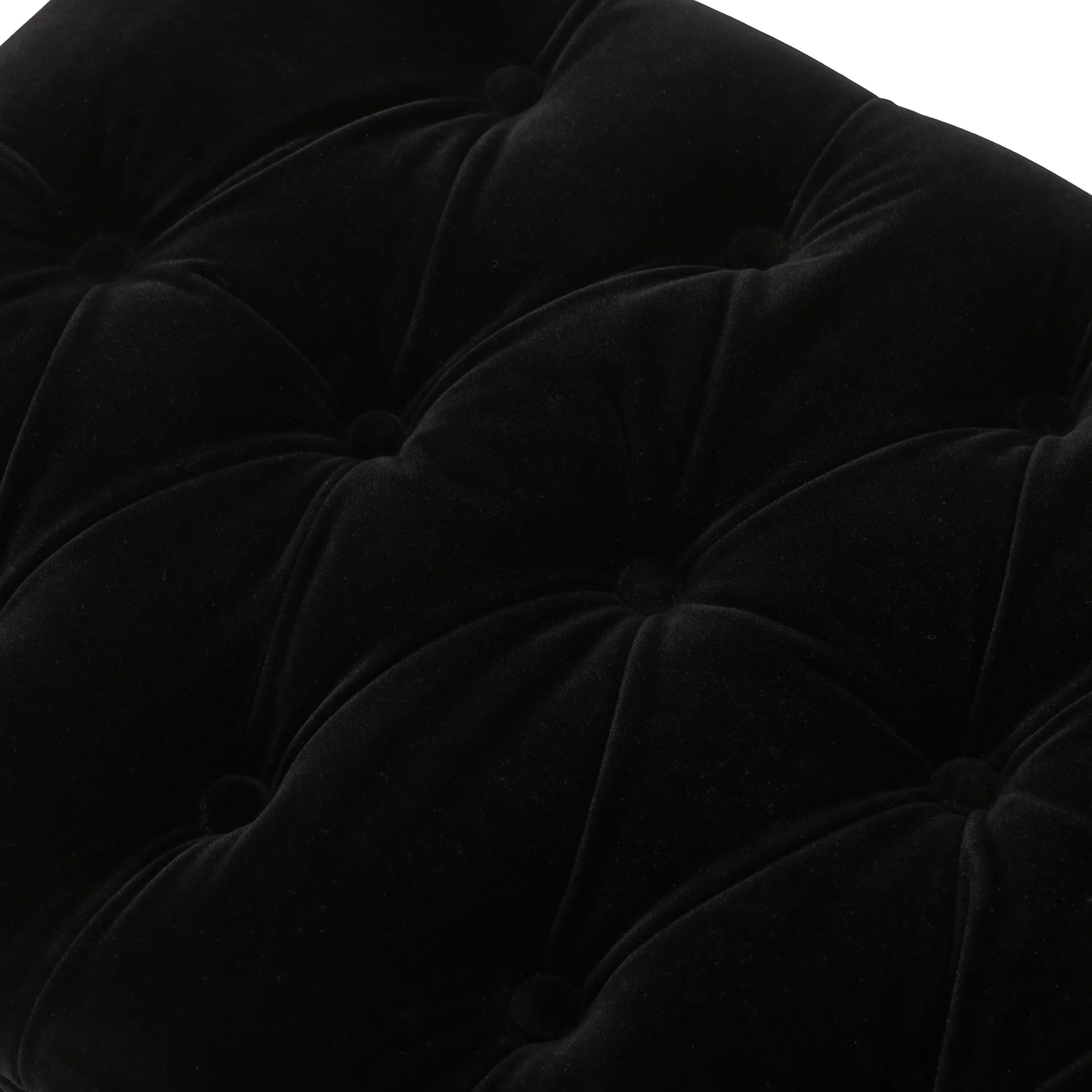 Francis Traditional Button Tufted Velvet Bench - furnishings