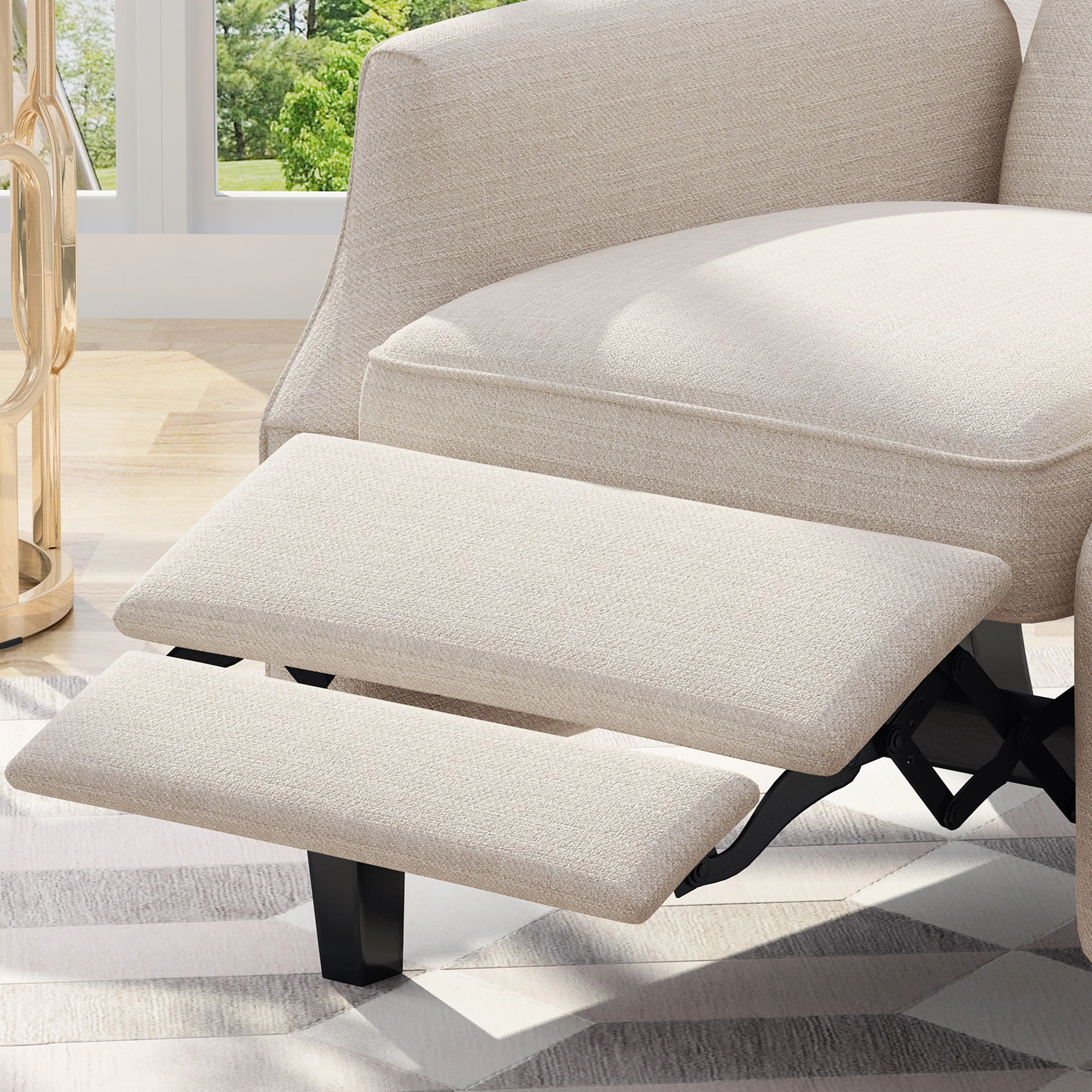Diana Traditional Wingback Recliner - furnishings