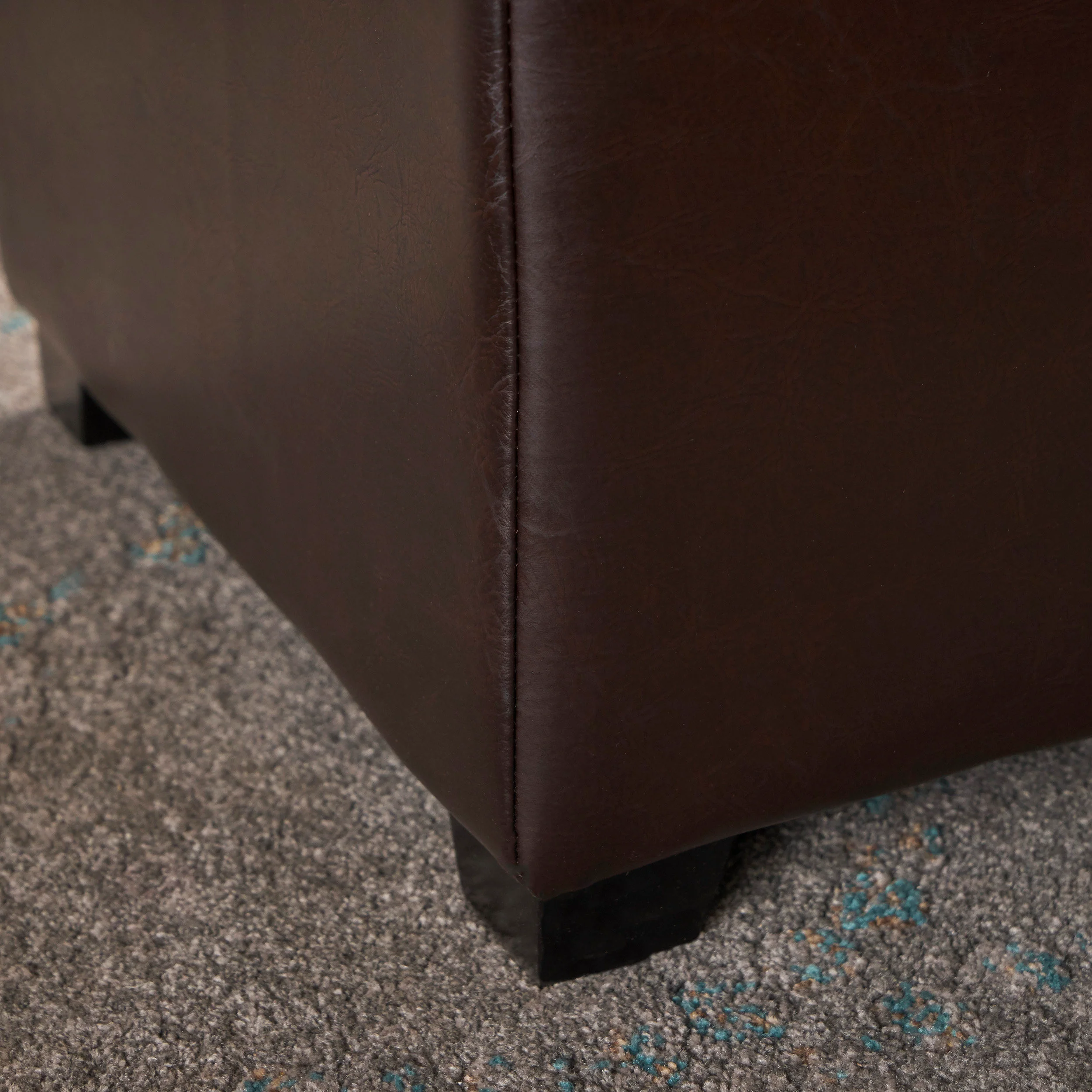Kenwell 2-Tray-Top Storage Ottoman Coffee Table - furnishings
