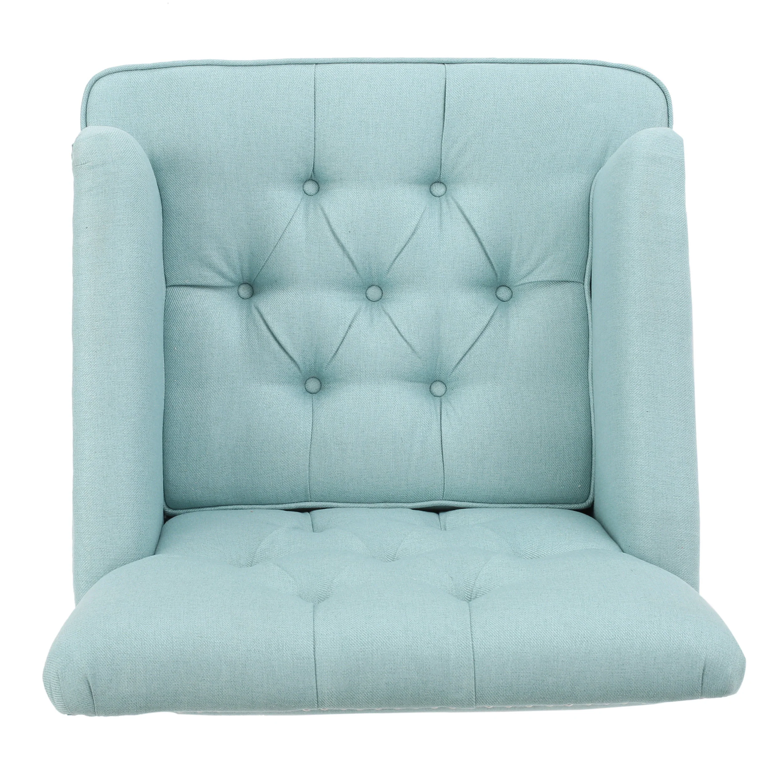 Madene Tufted Back Fabric Club Chair - furnishings