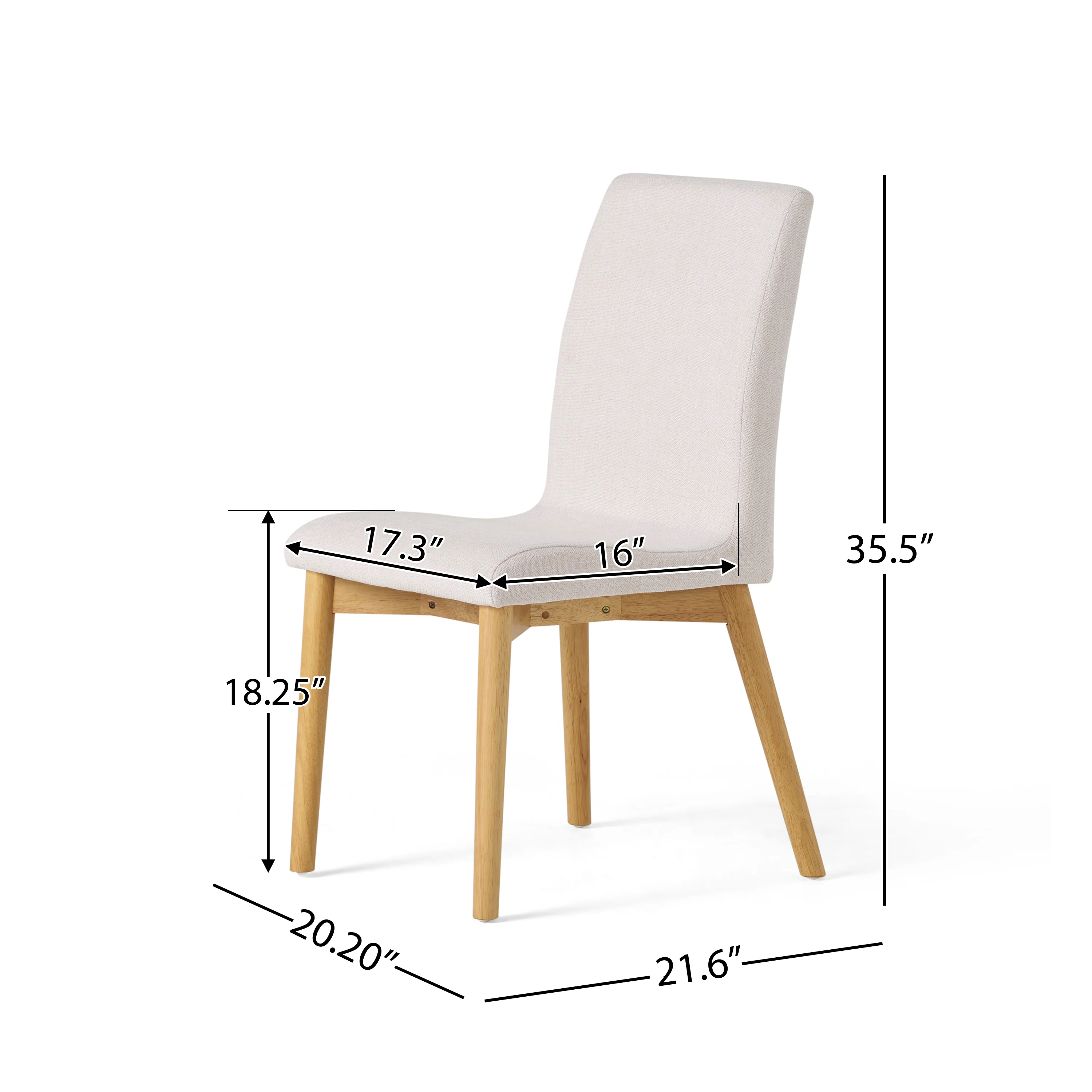 Katherine Mid Century Modern Fabric Upholstered 5 Piece Dining Set - furnishings