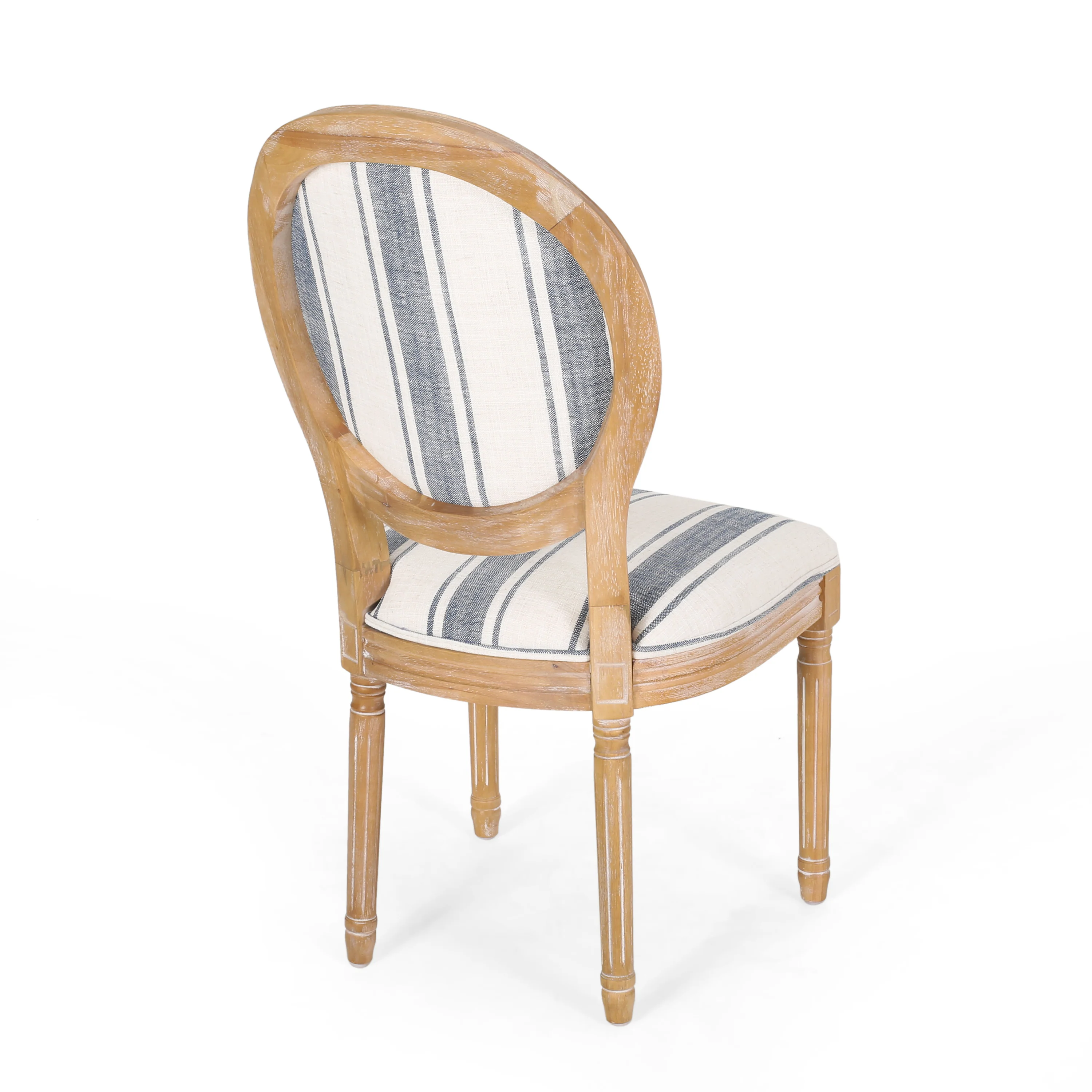 Lariya French Country Fabric Dining Chairs - furnishings