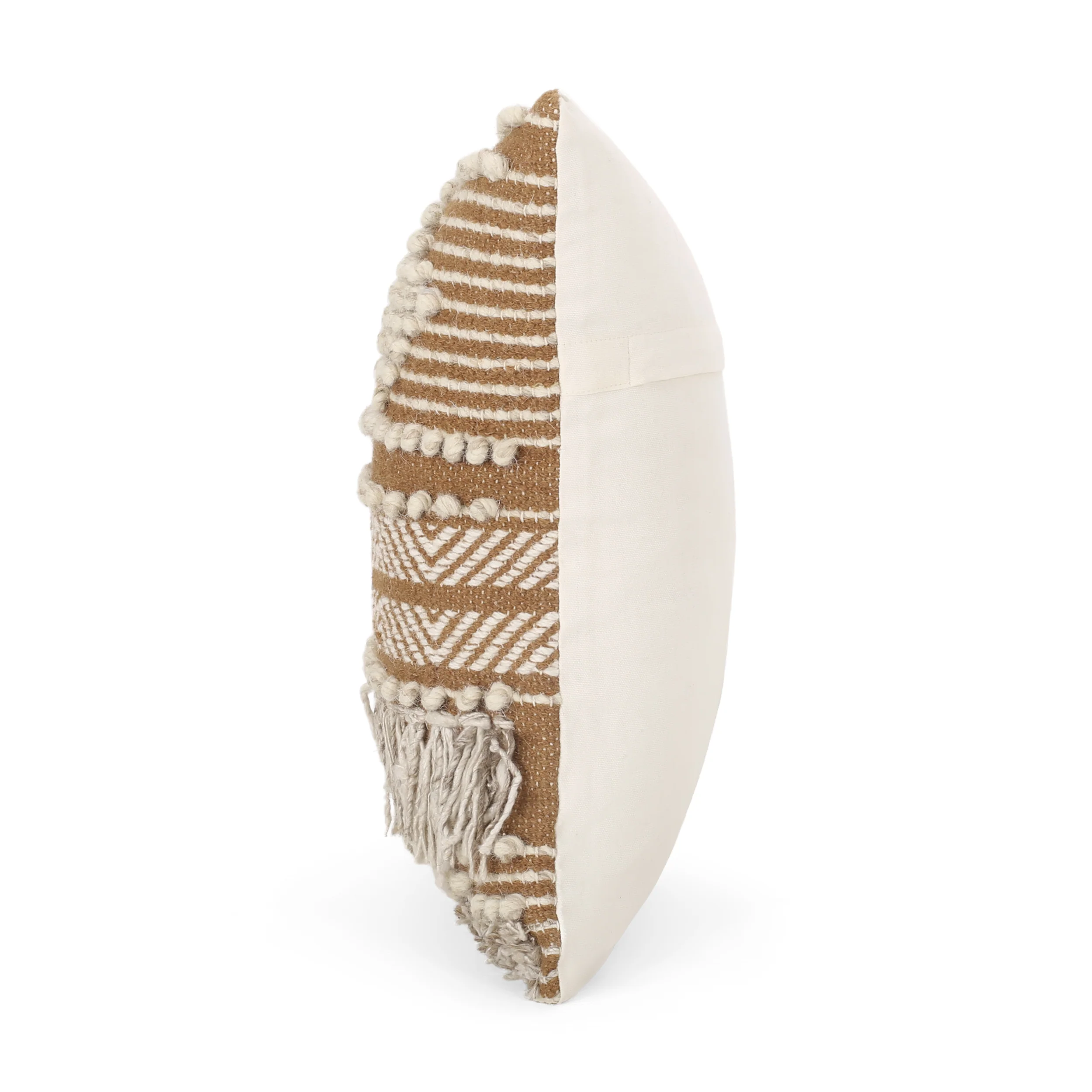 Nahyla Macrame Boho Throw Pillow - furnishings