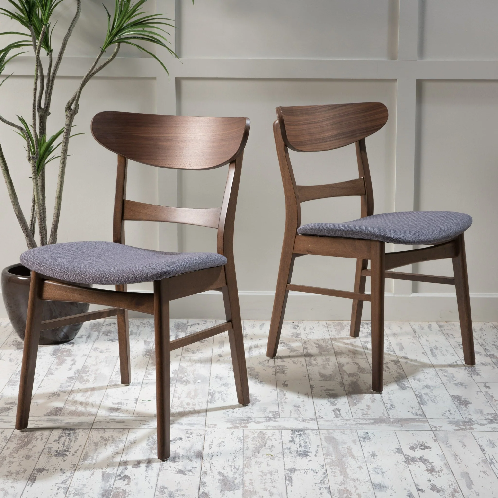 Helen Mid Century Modern Dining Chair (Set of 2) - furnishings
