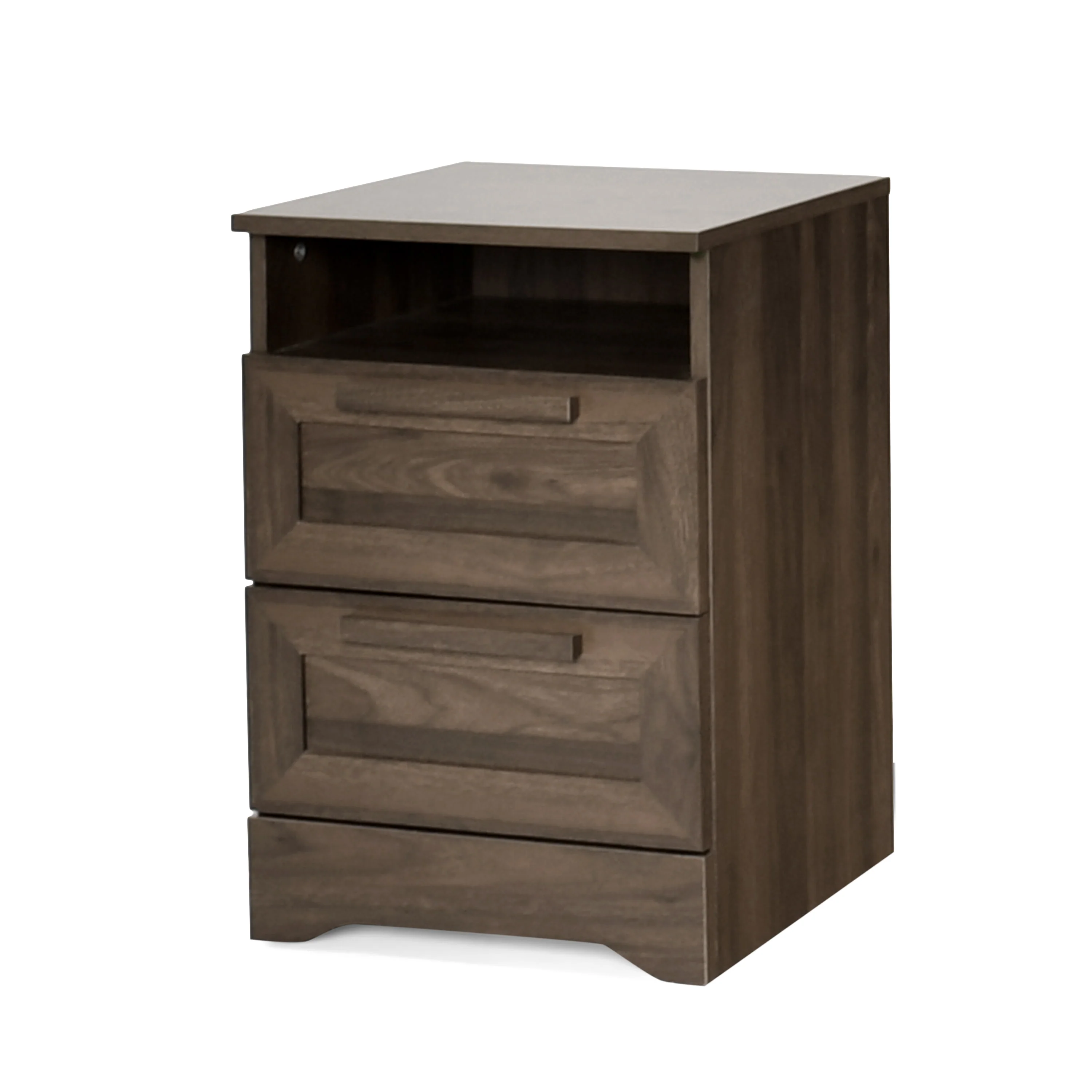 Broxon Rustic 2 Drawer Nightstand - furnishings