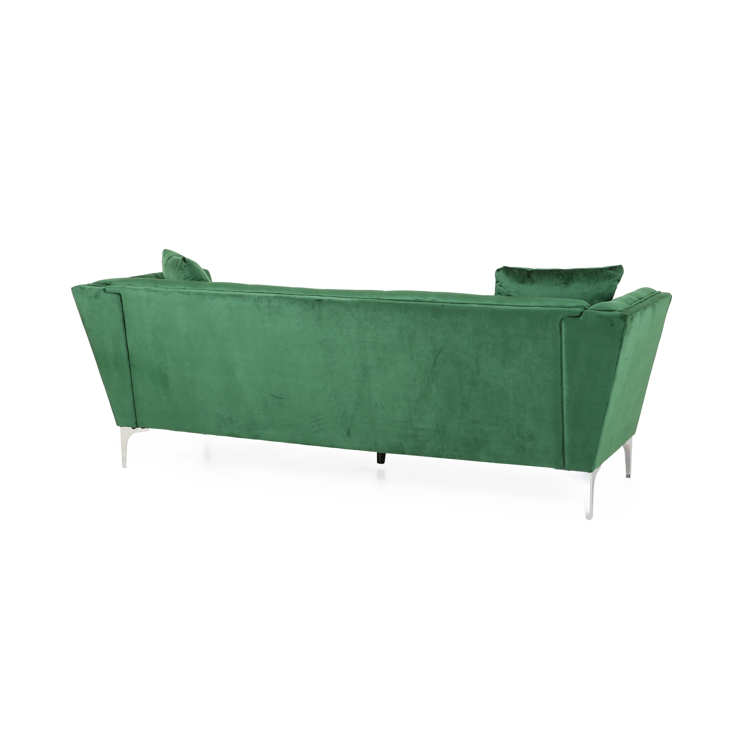 Ryliegh Modern Glam 3 Seater Velvet Sofa - furnishings
