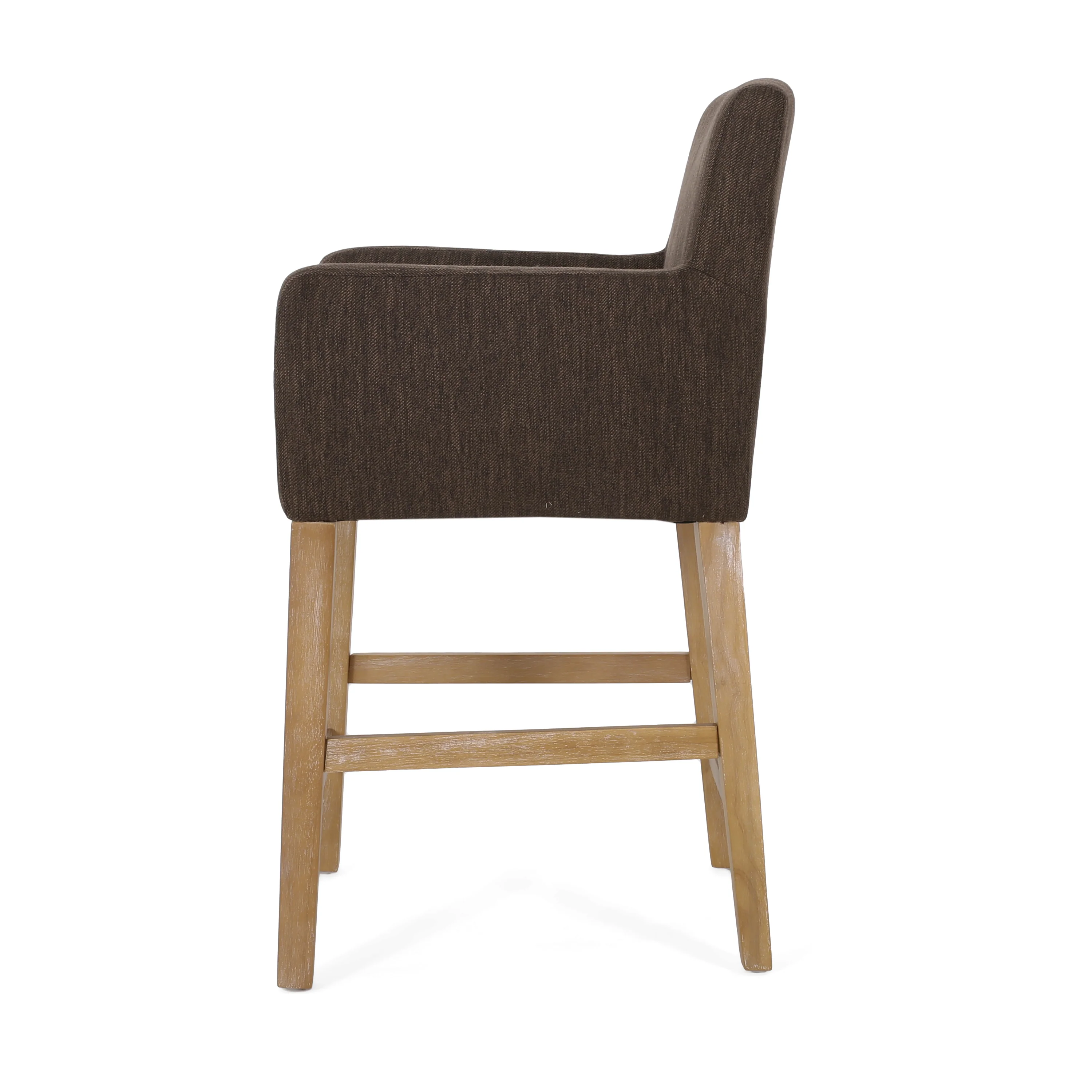 Chaparral Contemporary Fabric Upholstered Wood 26 inch Counter Stool - furnishings
