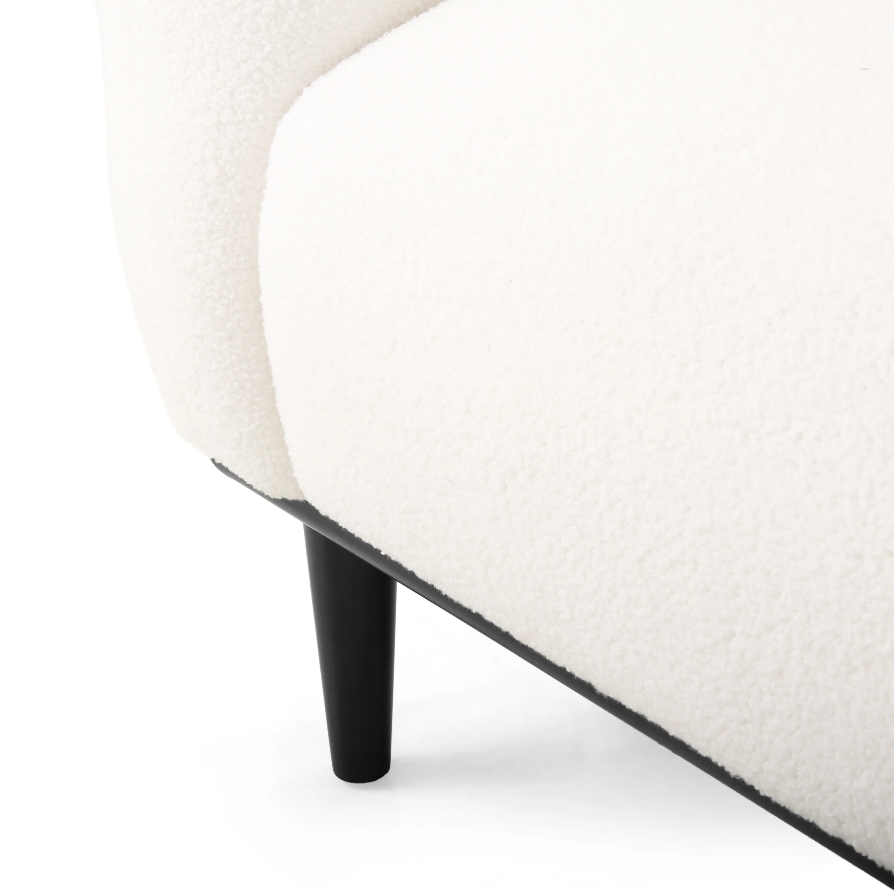 Sandee Contemporary Upholstered Loveseat - furnishings