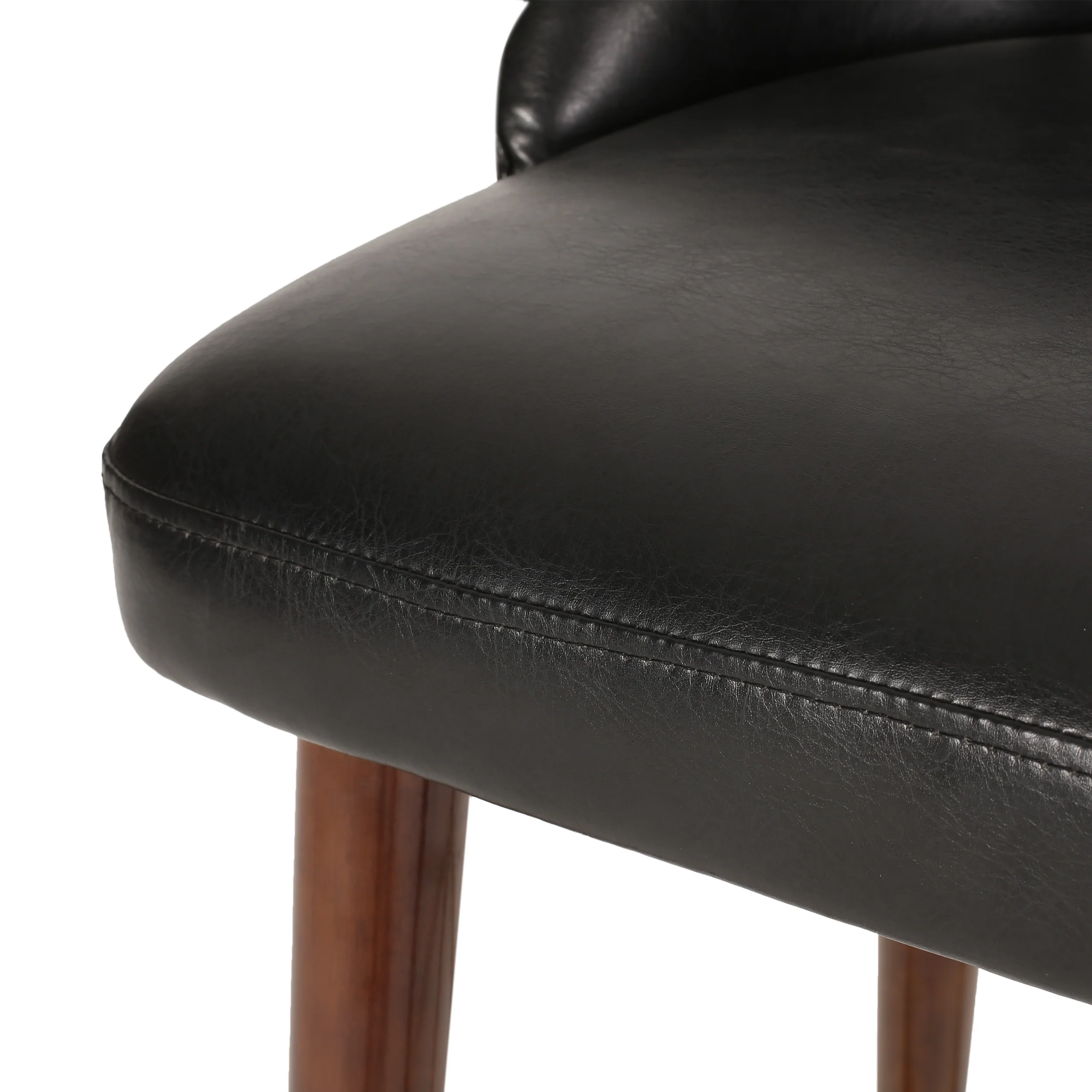 Lewiston Contemporary Channel Stitch Barstools, Set of 2 - furnishings