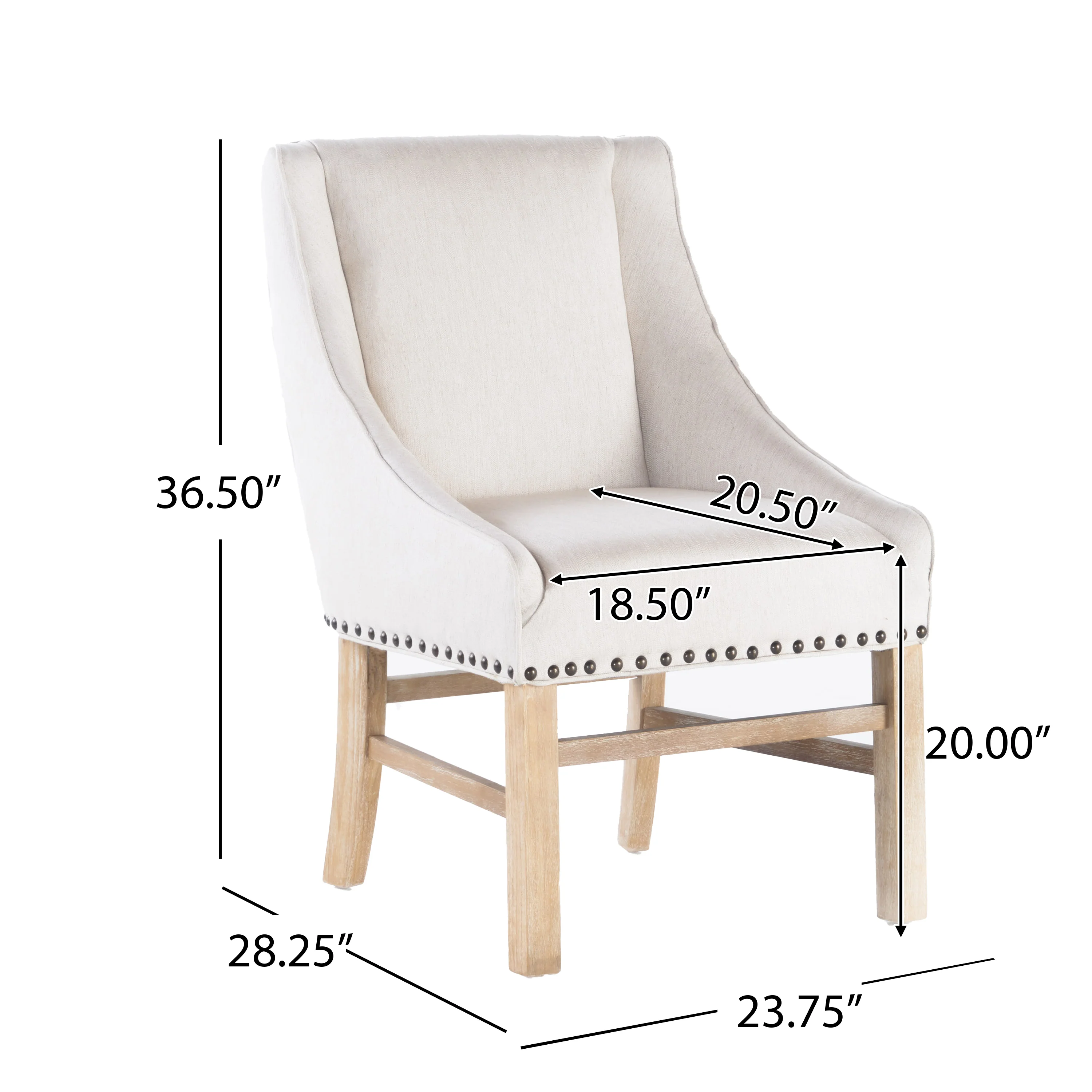 Sandor Farmhouse 7 Piece Wood Dining Set - furnishings
