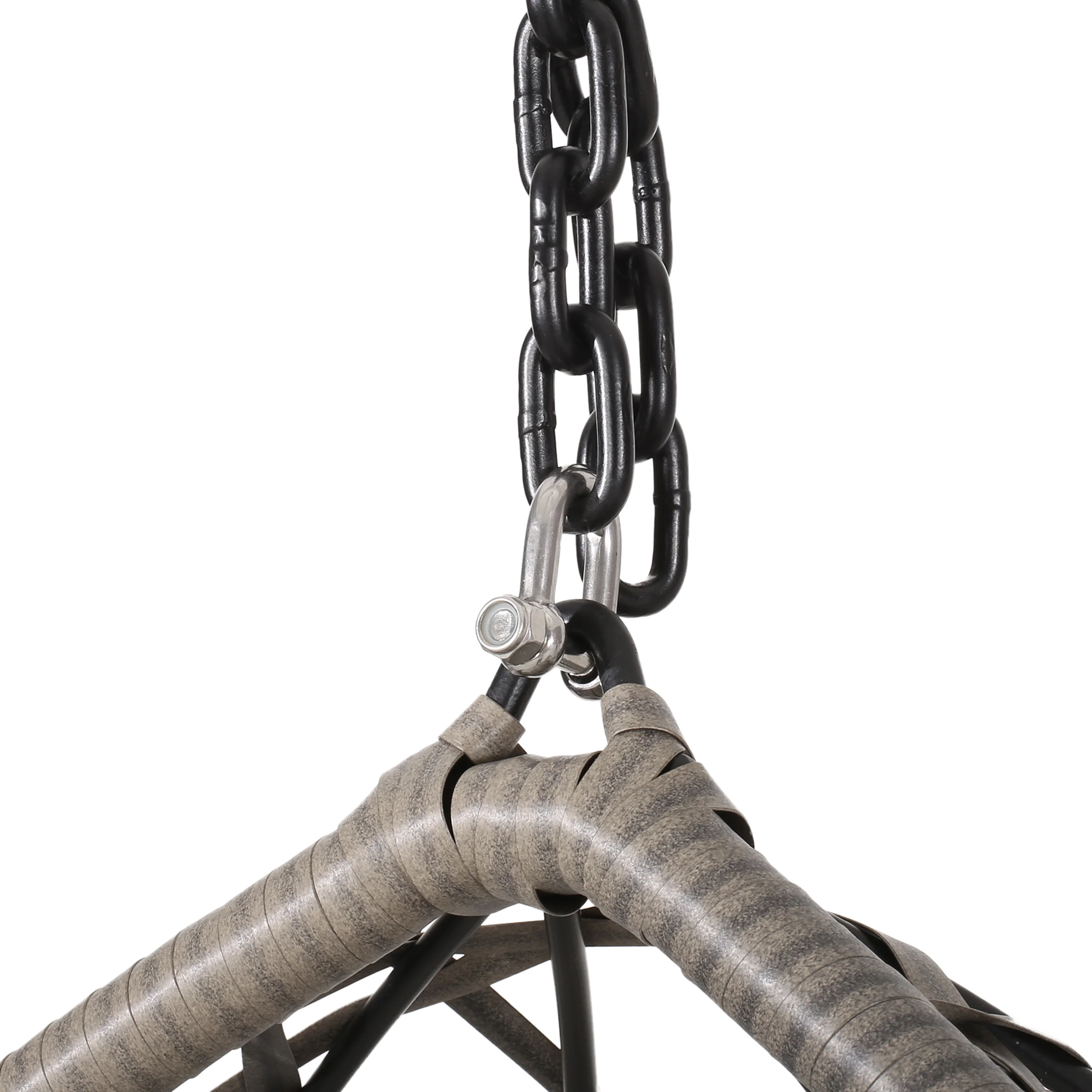Berkley Outdoor Wicker Hanging Egg Chair - furnishings
