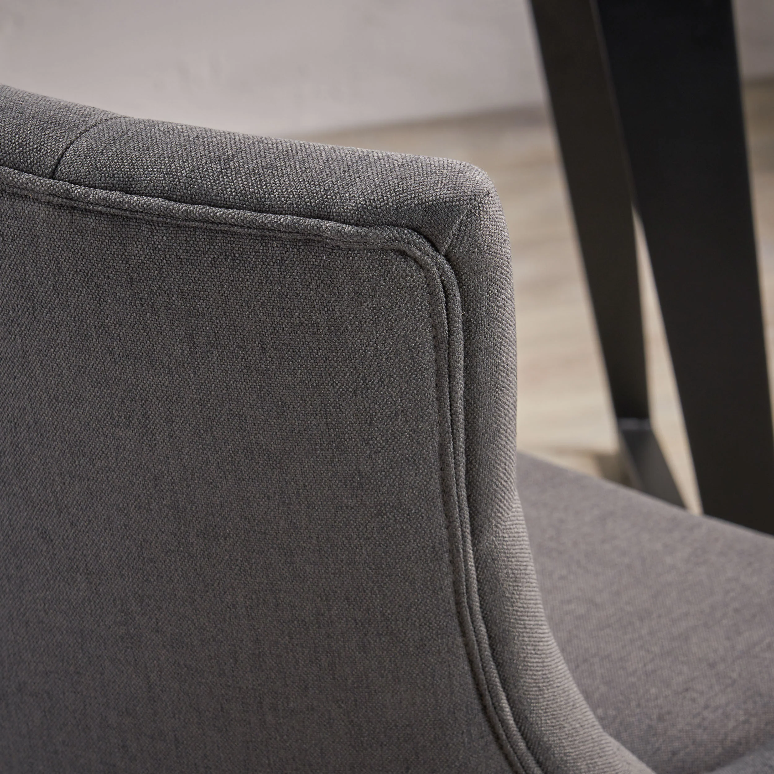 Maggie Contemporary Tufted Dining Chairs, Set of 2 - furnishings