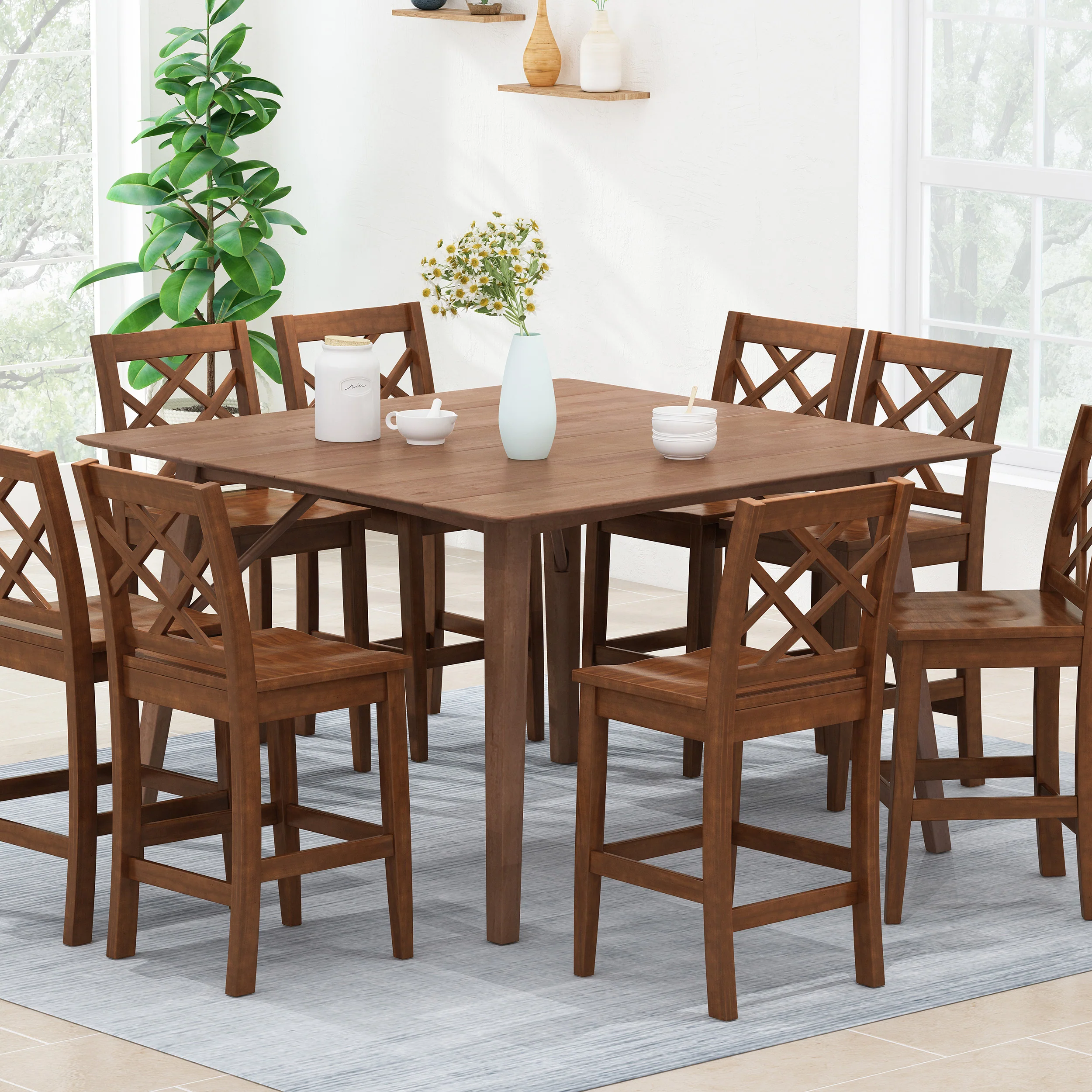 Kristina Modern Counter Table - furnishings