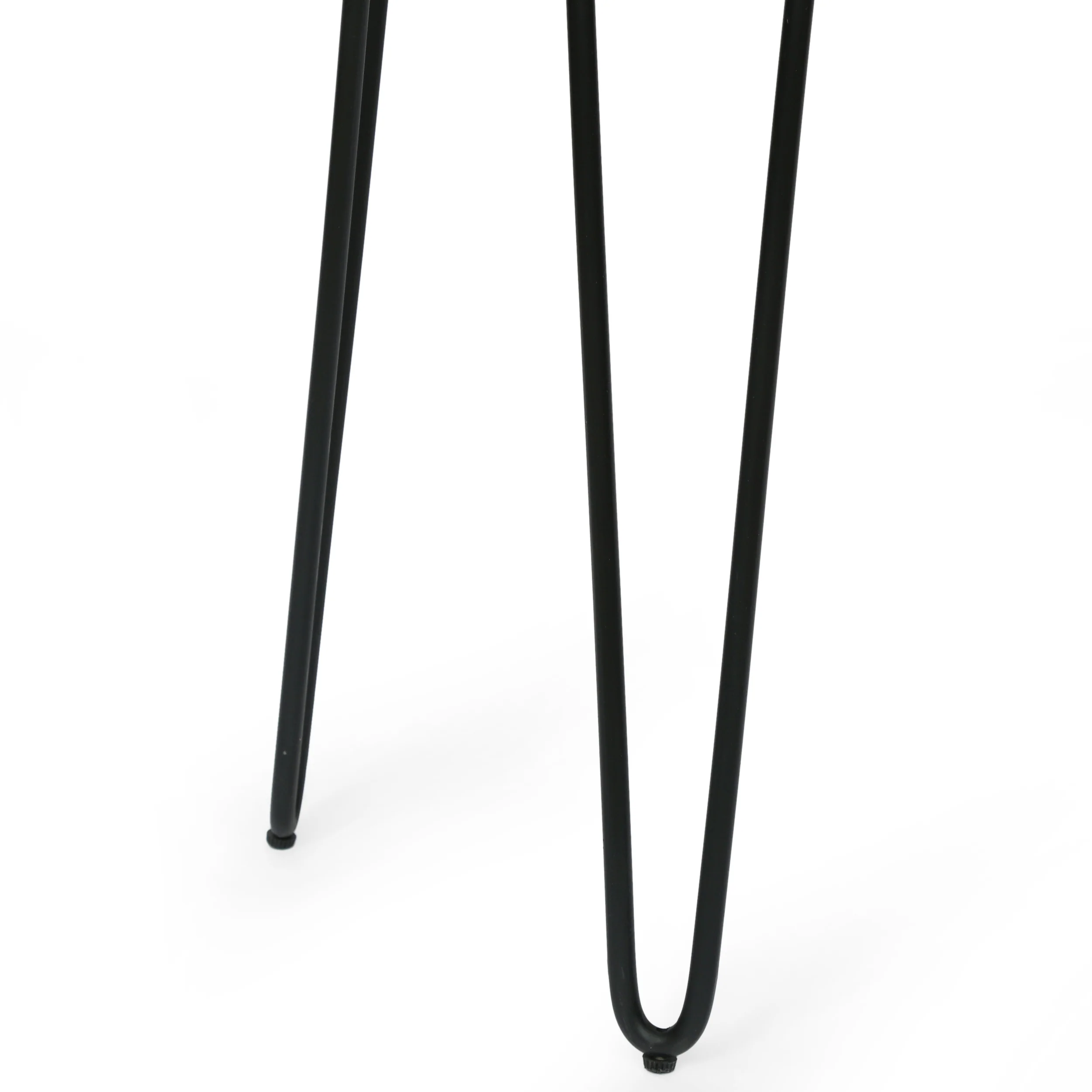 Reidsville Modern Industrial Handcrafted Acacia Wood Storage Desk with Hairpin Legs - furnishings