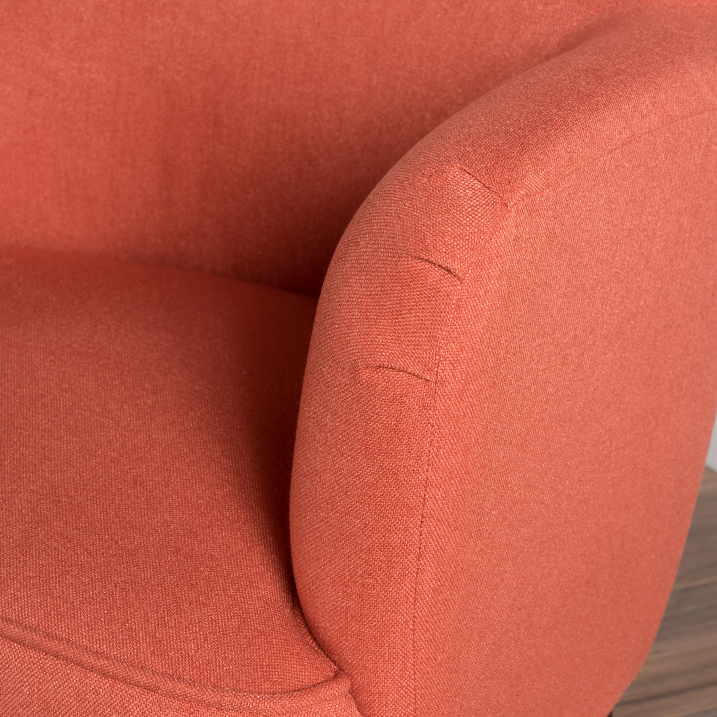 Karr Mid-Century Modern Button-Tufted High-Back Upholstered Accent Chair - furnishings