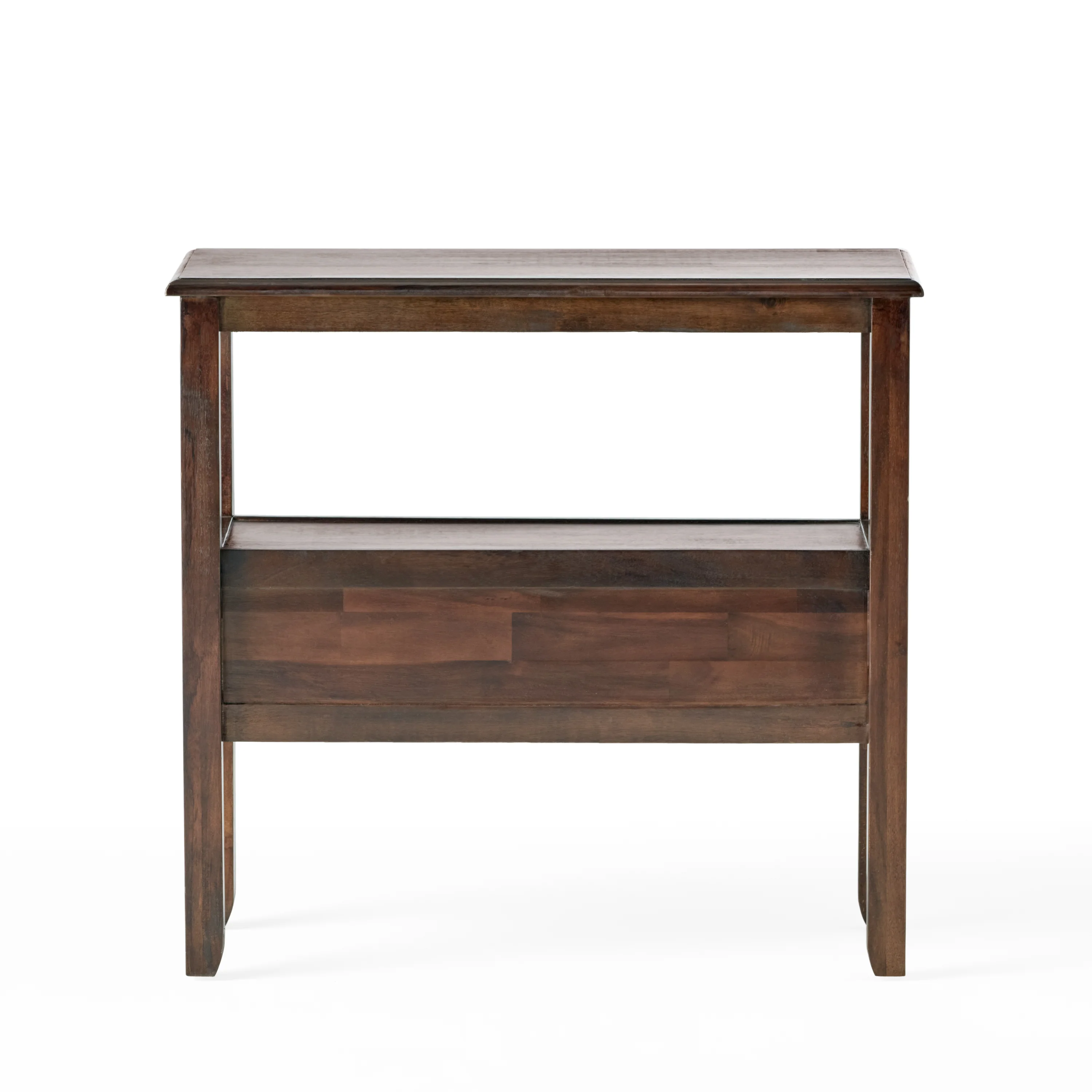 Noah Brown Mahogany Wood Accent Table - furnishings