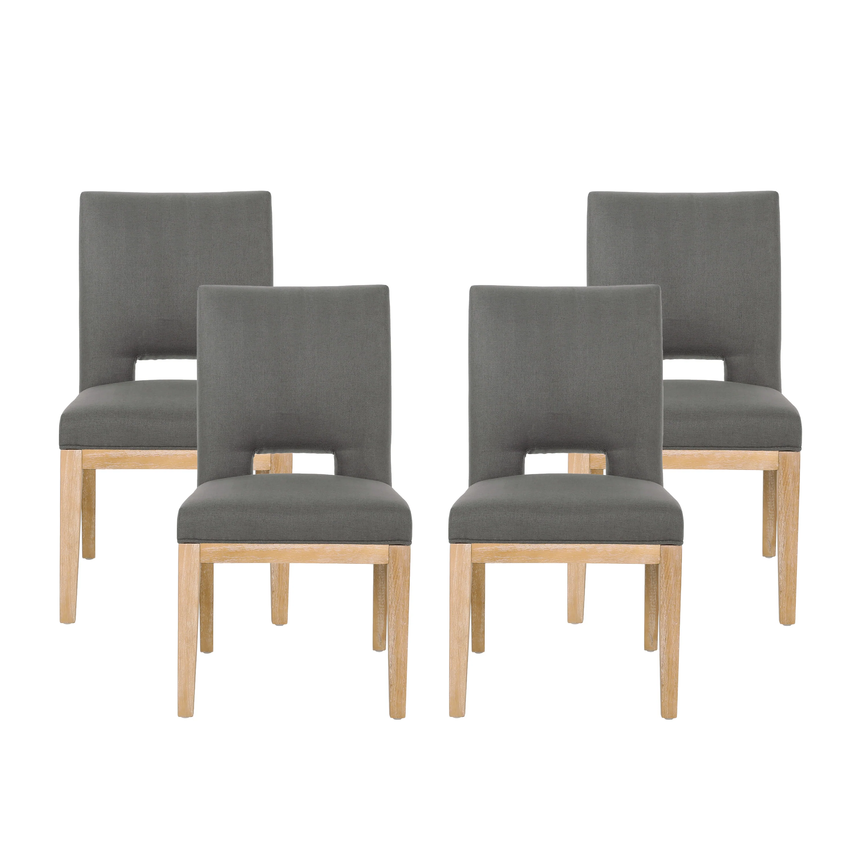 Parkey Upholstered Dining Chairs, Set of 4 - furnishings