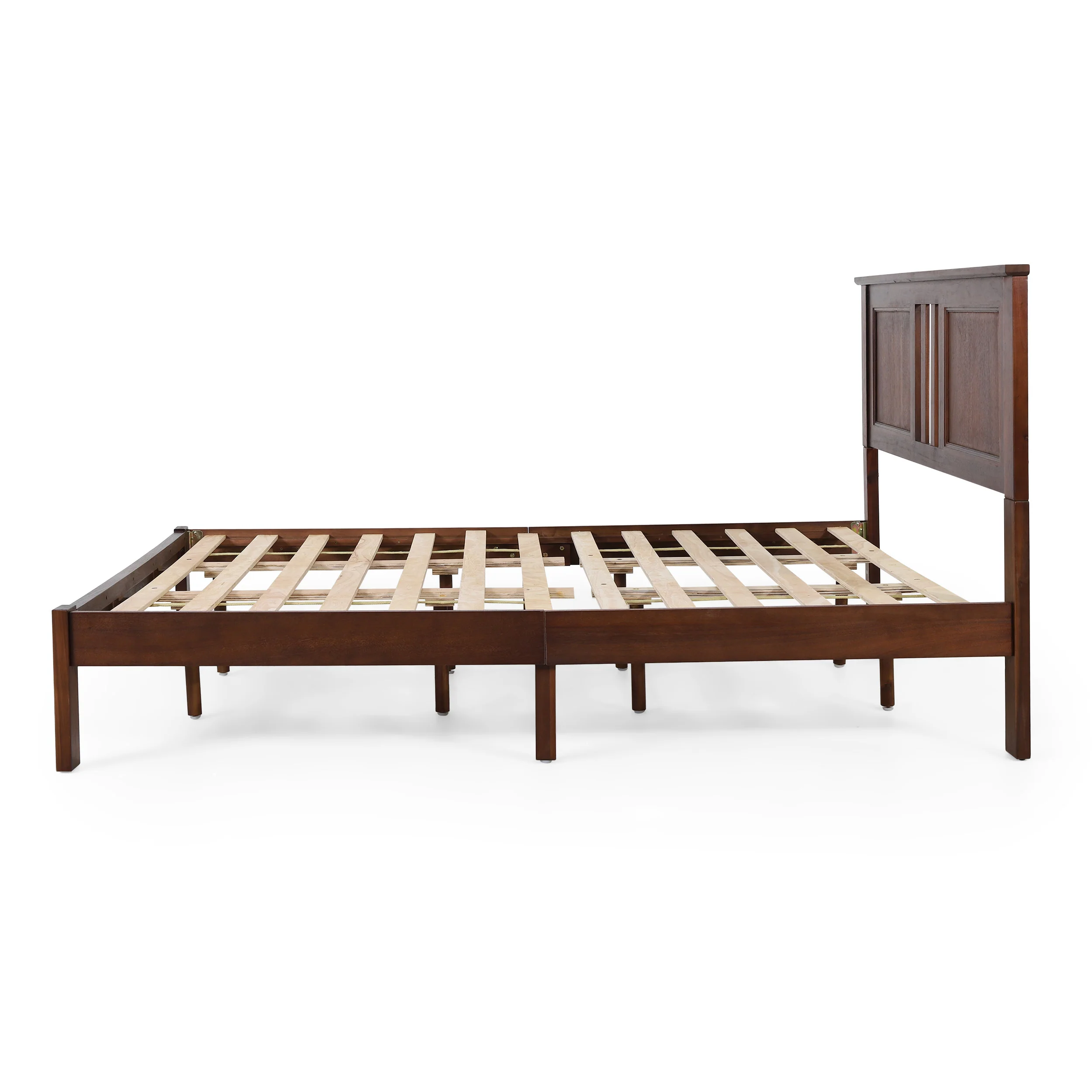 Kashtyn Modern Farmhouse Acacia Wood Queen Bed Platform - furnishings