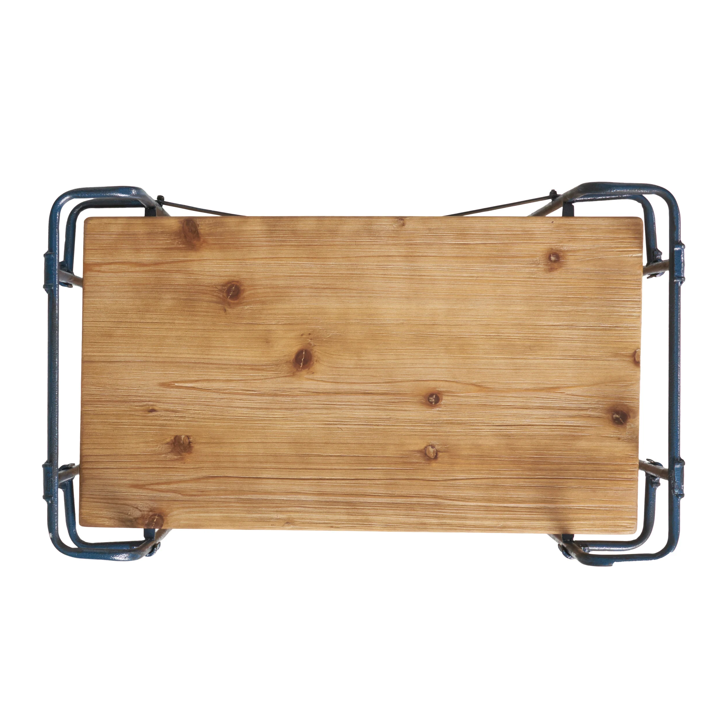 Mercia Industrial Pipe Design 3-Shelf Etagere Bookcase - furnishings