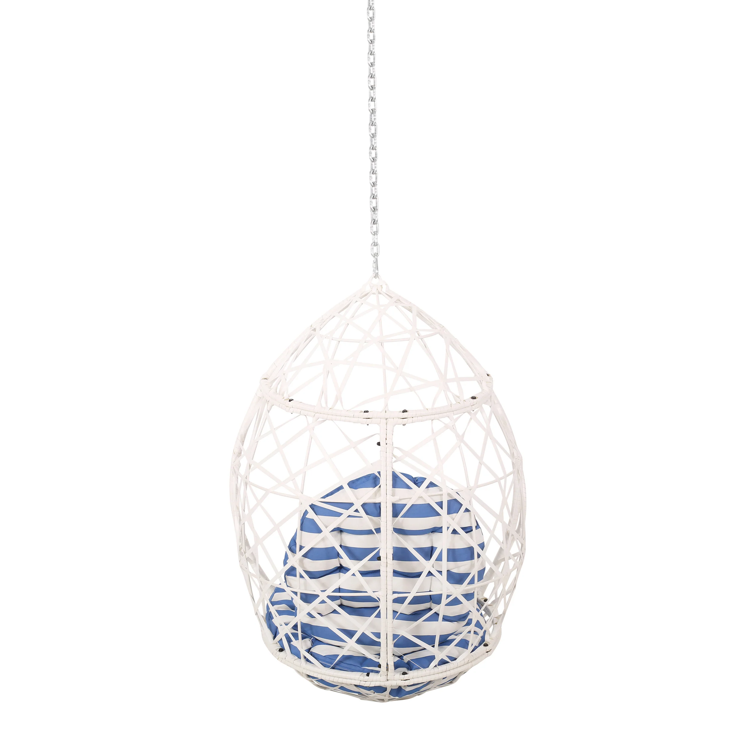 Layden Indoor/Outdoor Wicker Hanging Egg / Teardrop Chair (NO STAND) - furnishings