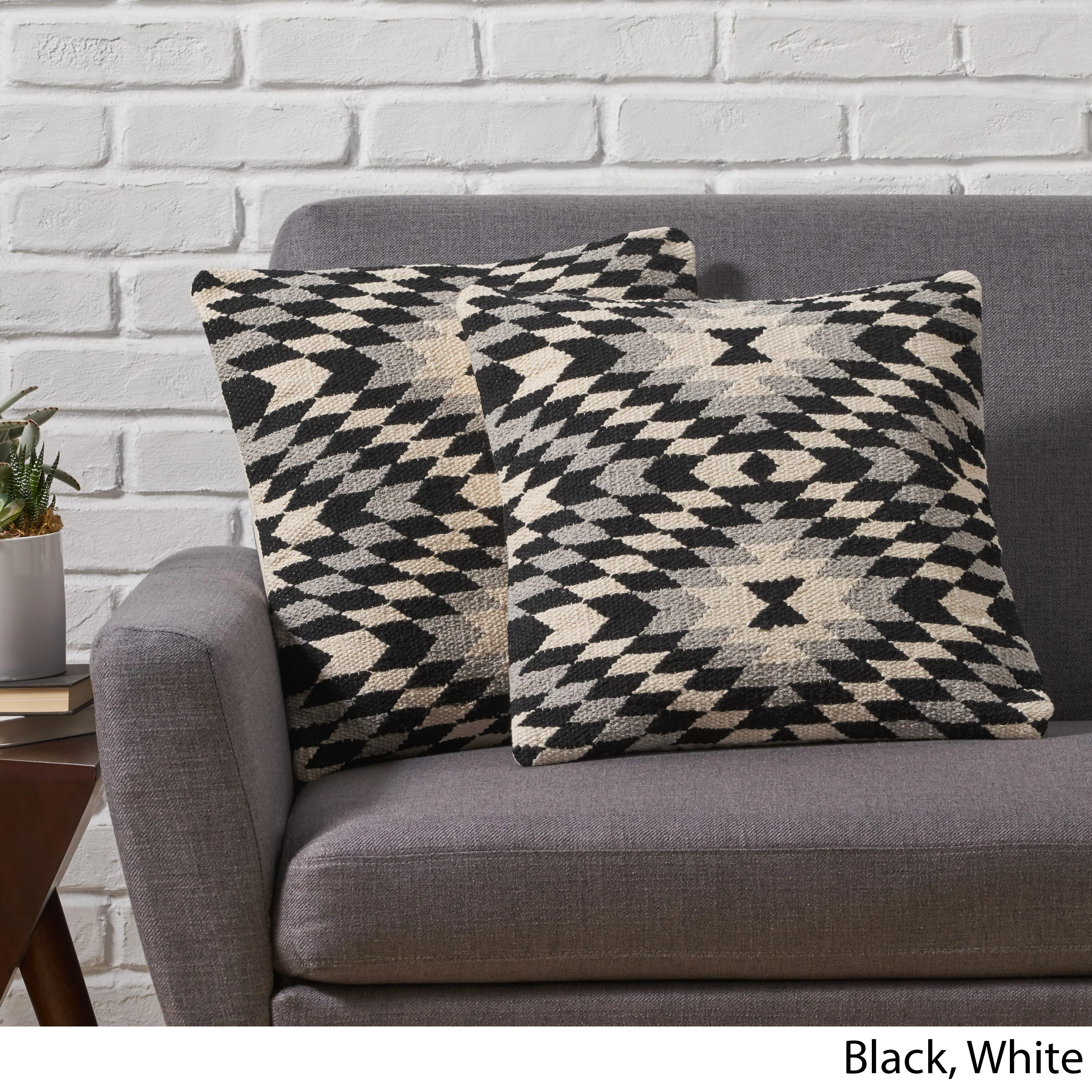 Xavien Boho Cotton Pillow Cover (Set of 2) - furnishings