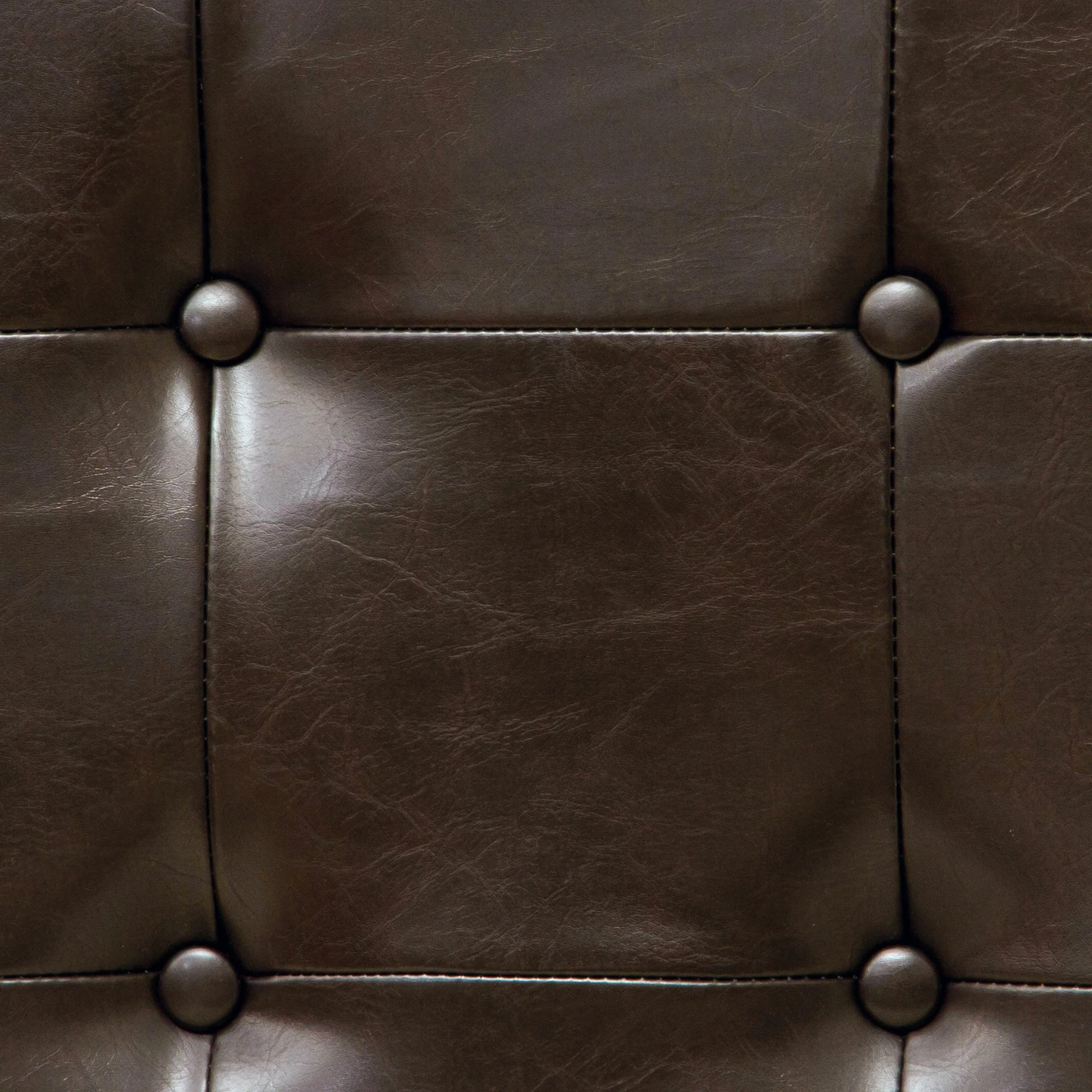 Lansing Queen/Full Brown Leather Headboard - furnishings