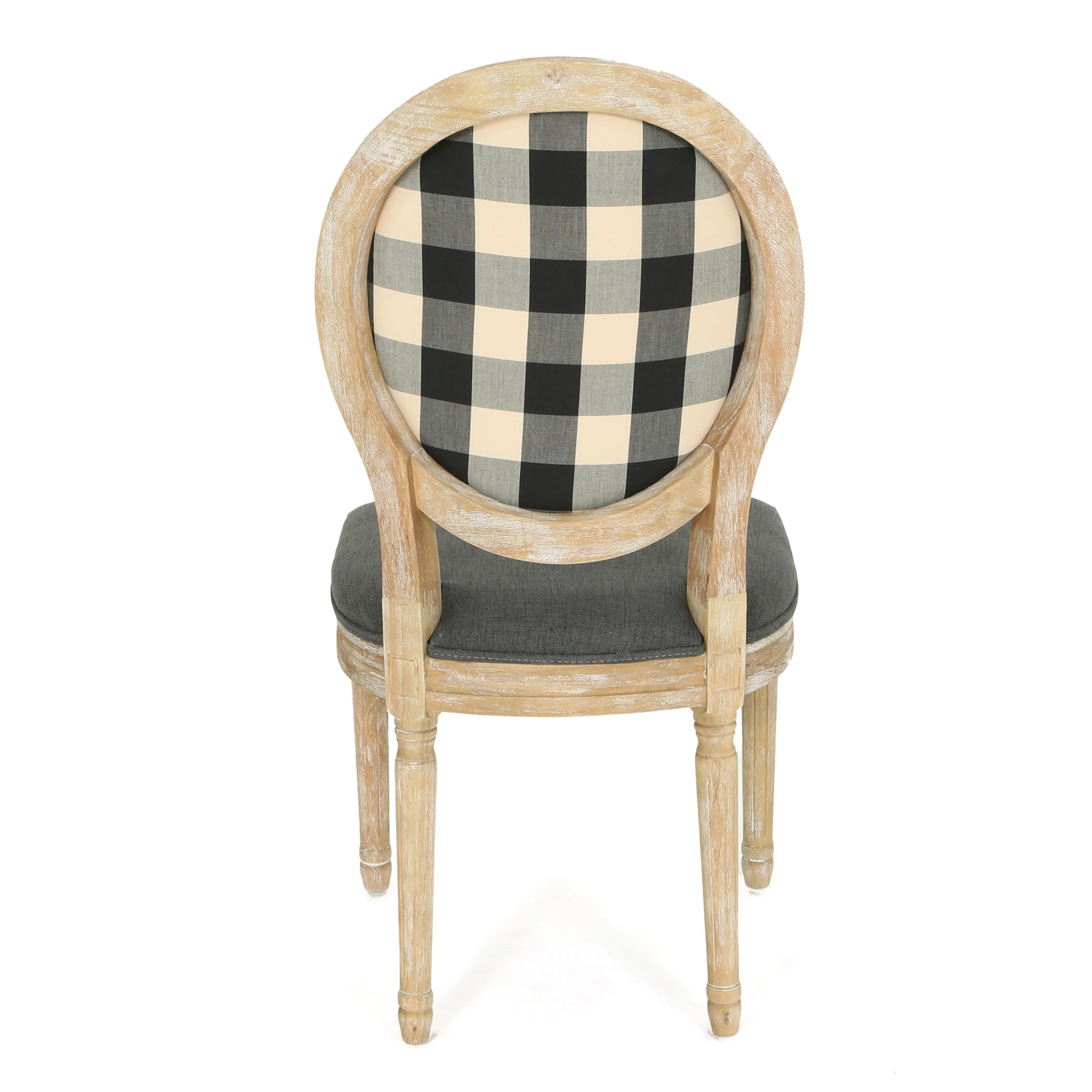 Reed Upholstered French Design Dining Chairs - furnishings