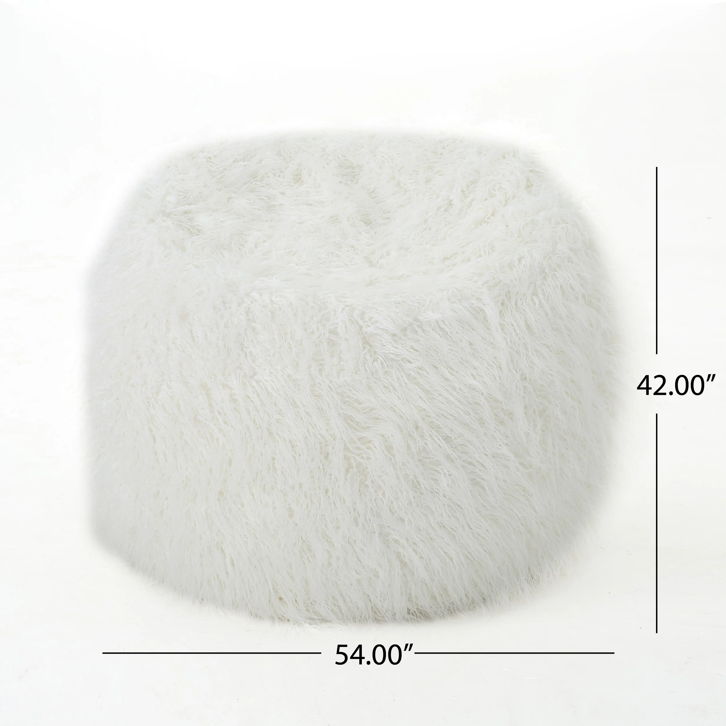Lycus Faux Fur Bean Bag Chair - furnishings