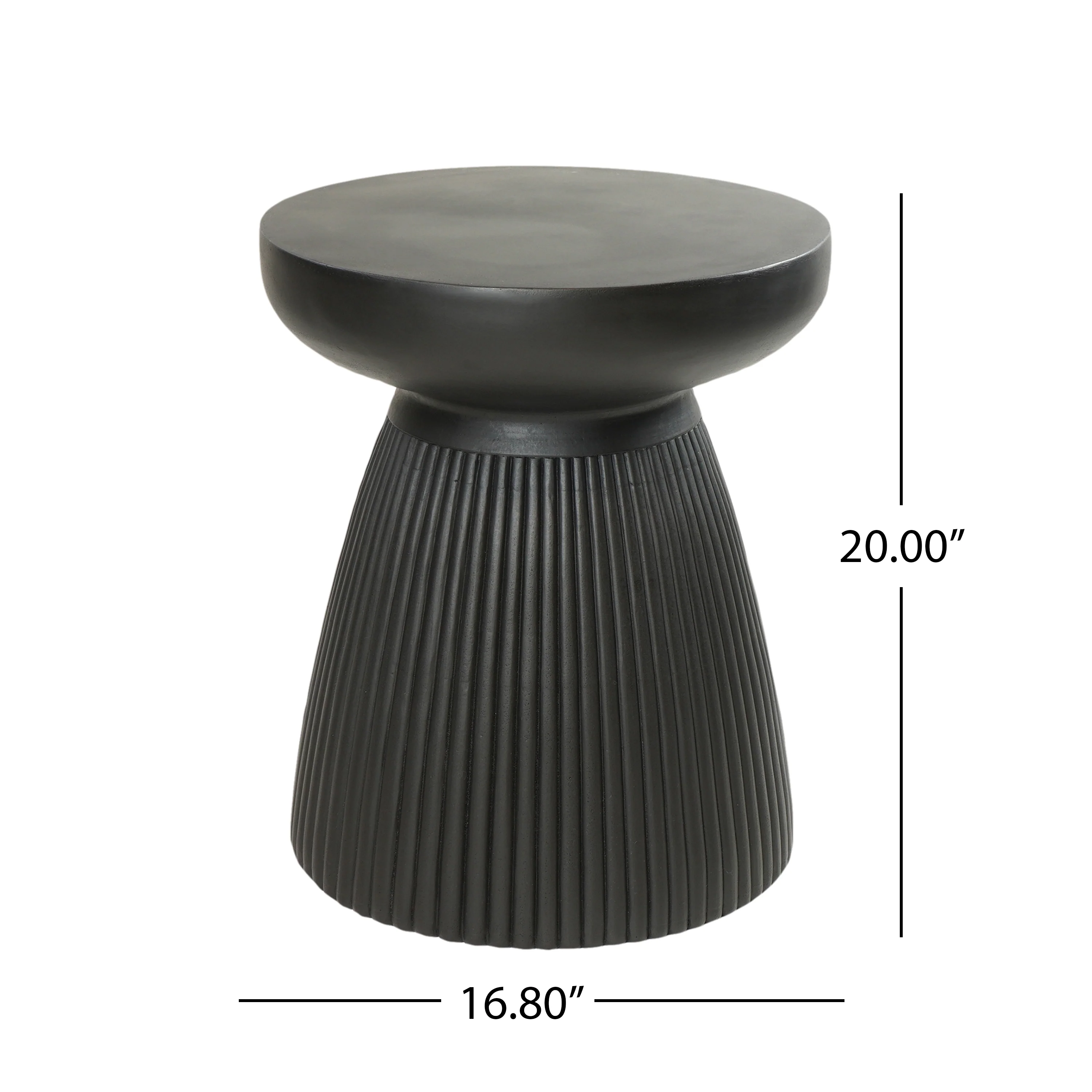 Maven Indoor/Outdoor Contemporary MGO Sturdy End & Side Table Coffee Table - furnishings