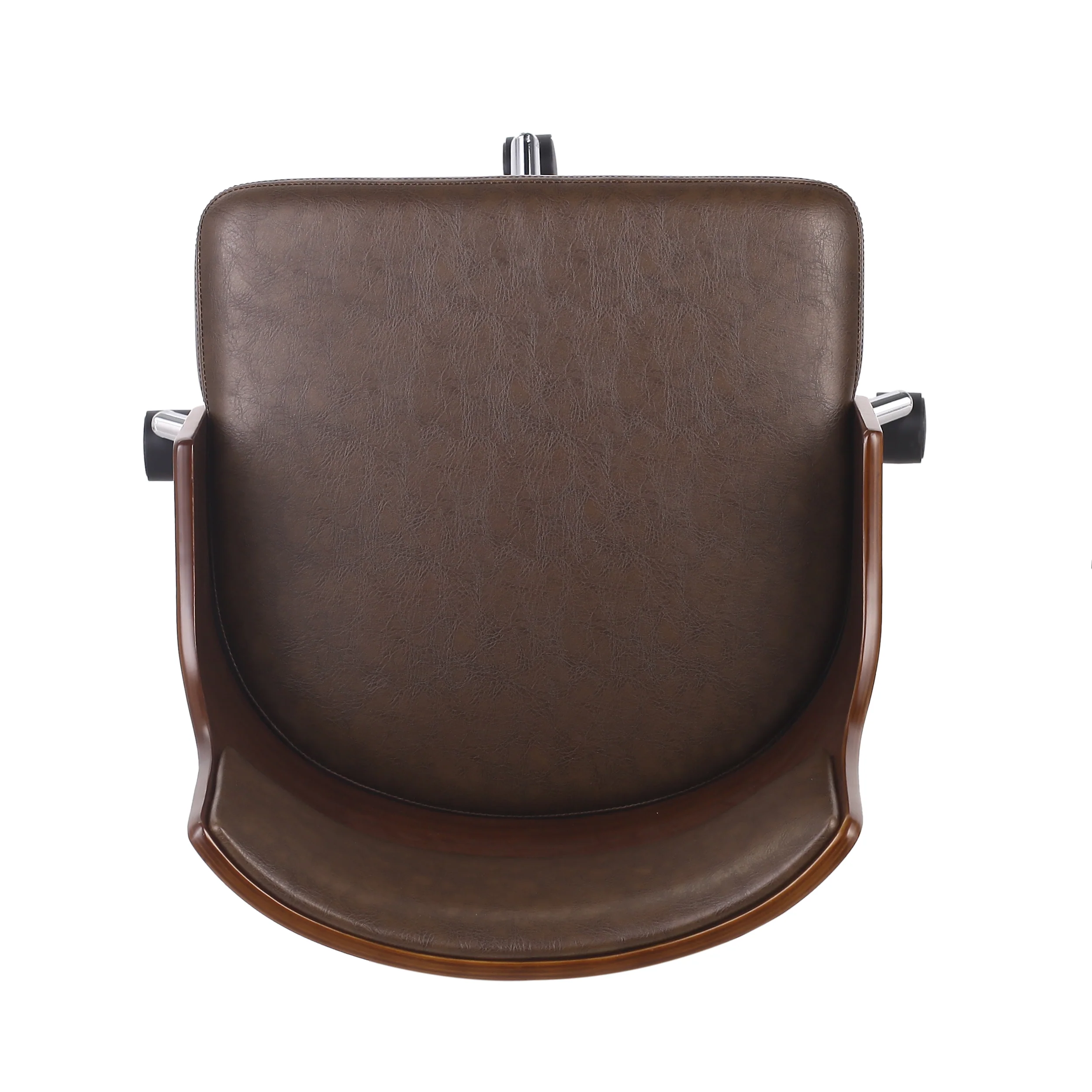 Arvilla Mid-Century Modern Upholstered Swivel Office Chair - furnishings