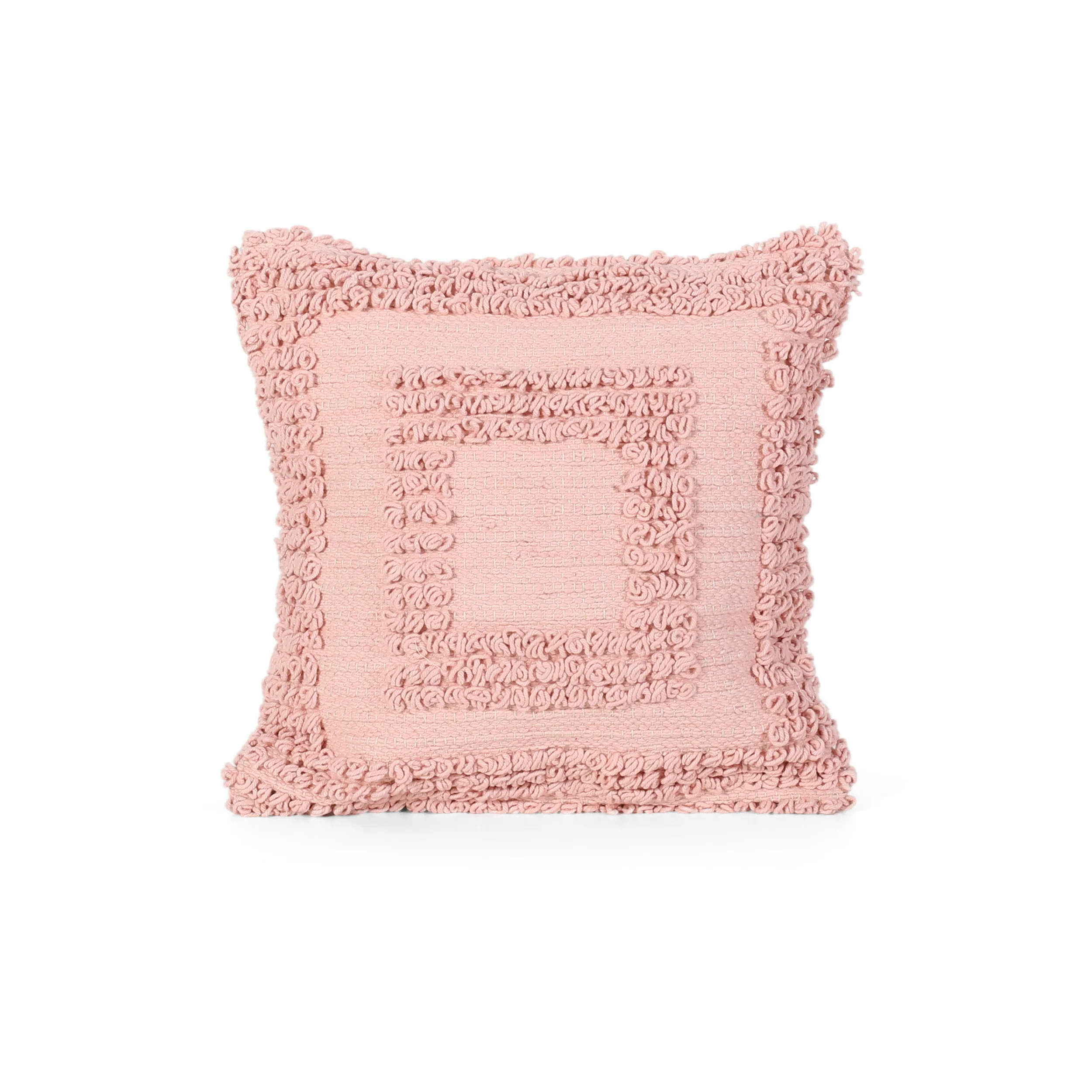Lamontae Boho Cotton Throw Pillow - furnishings