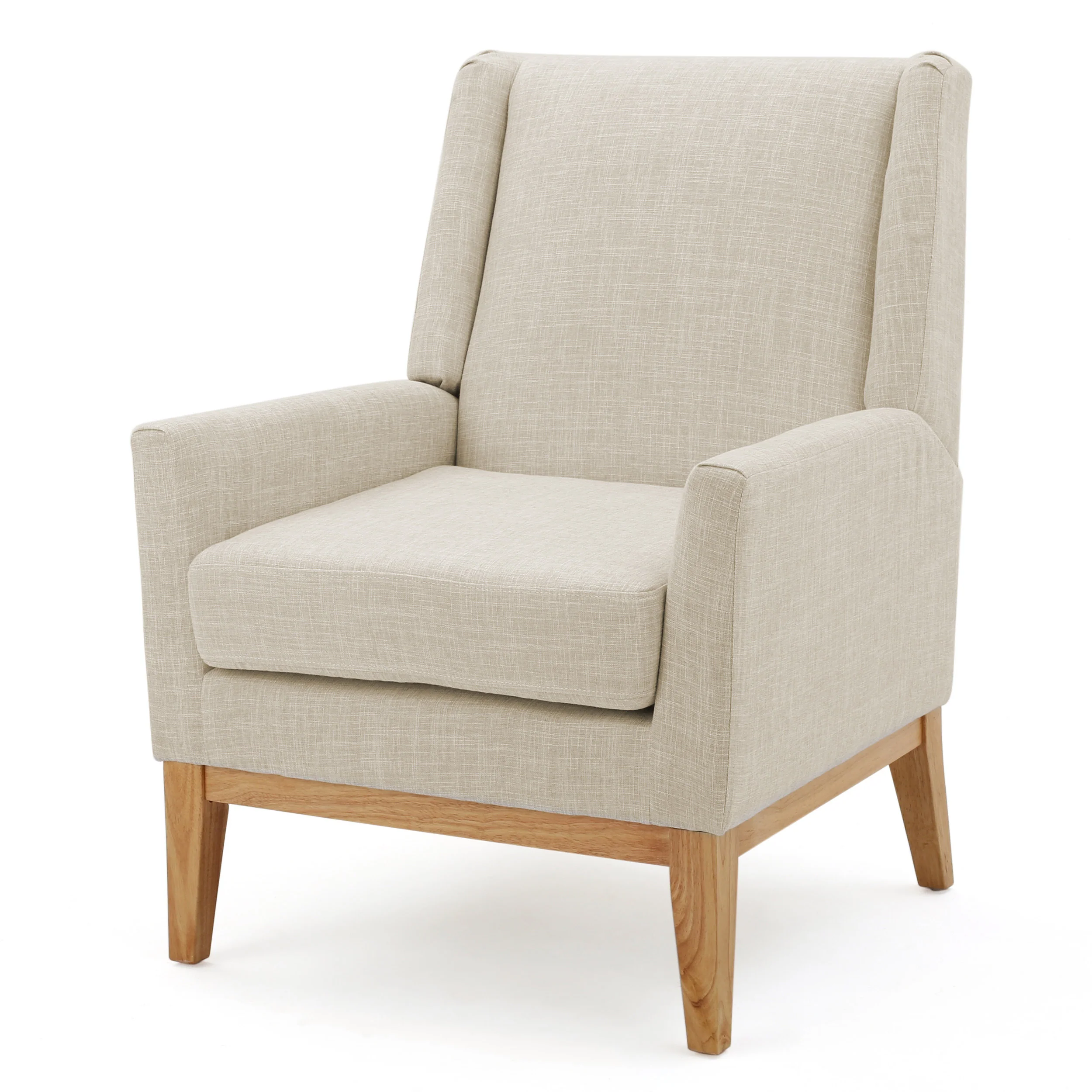 Kronen Mid Century Design Fabric Accent Chair - furnishings