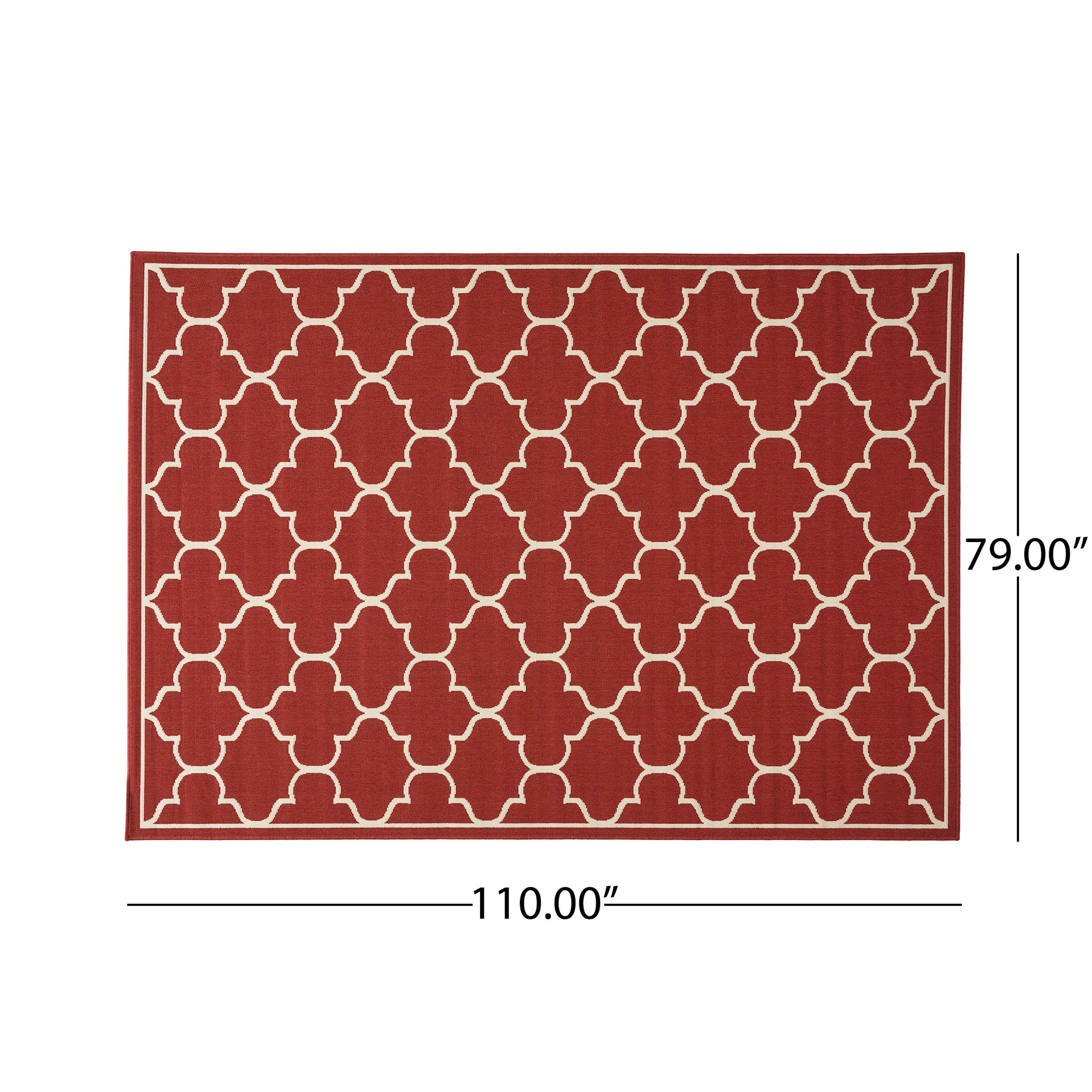 Ferncliffe Indoor/Outdoor Geometric Area Rug - furnishings