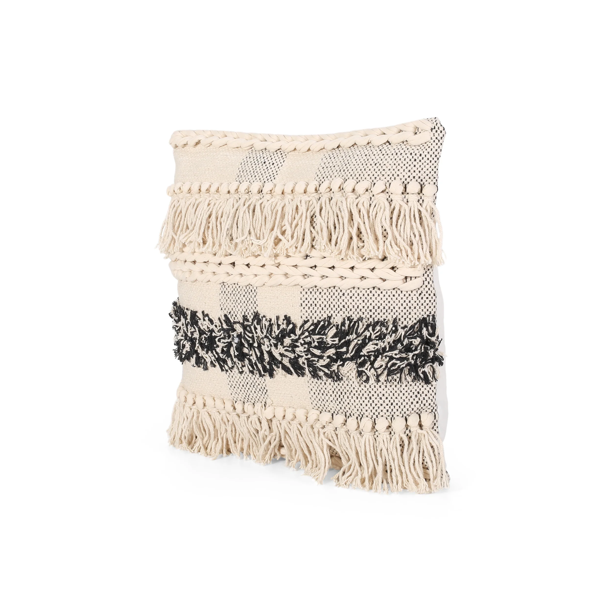 Stella Boho Cotton Pillow Cover (Set of 2) - furnishings