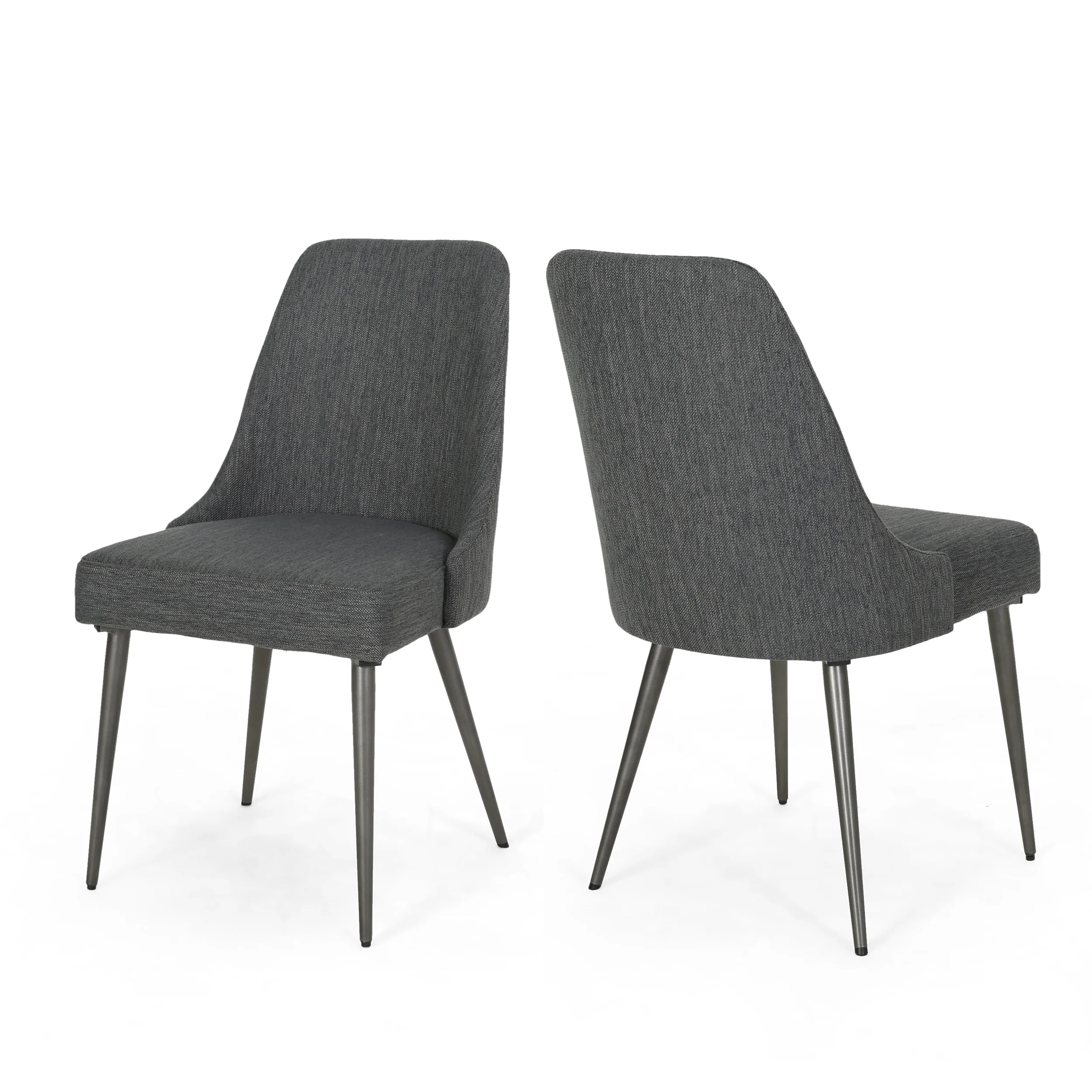 Ella Modern Fabric Dining Chairs (Set of 2) - furnishings