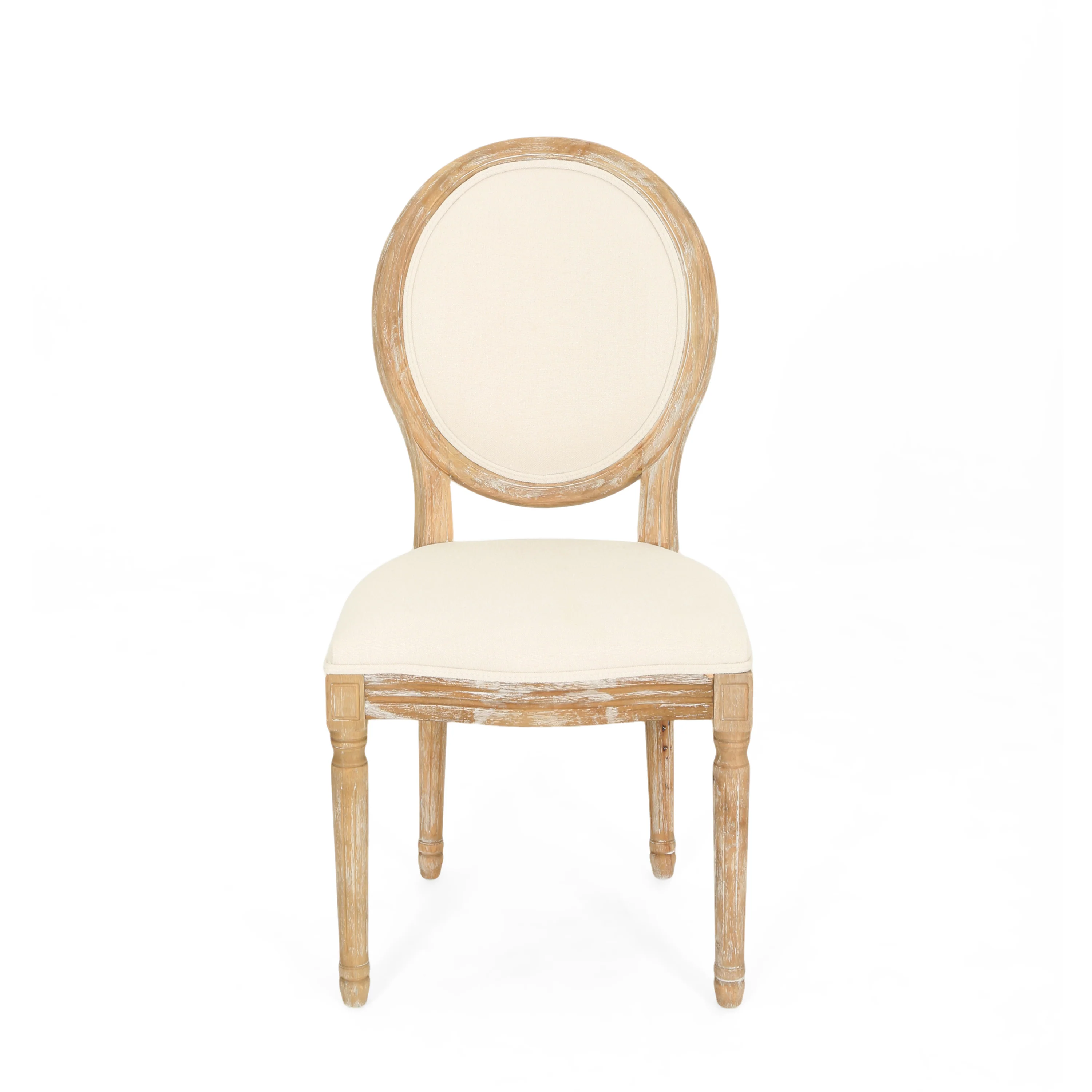 Reed Upholstered French Design Dining Chairs - furnishings