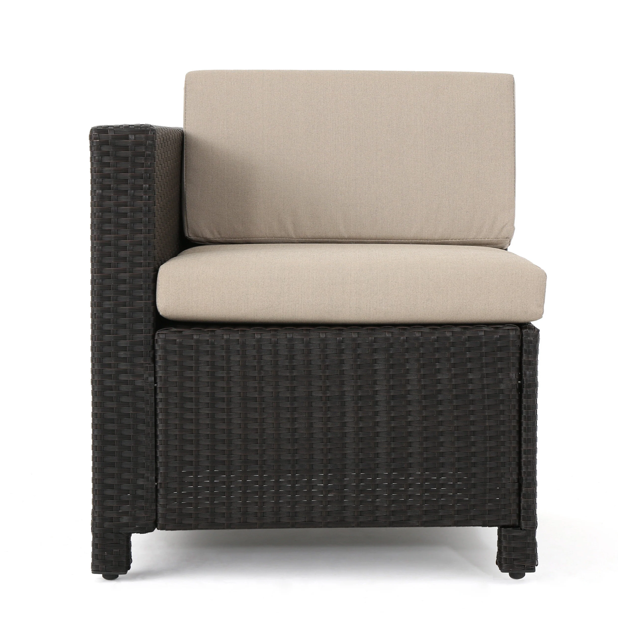 Feronia Outdoor 10 Piece Wicker Sofa Collection w/ Water Resistant Cushions - furnishings