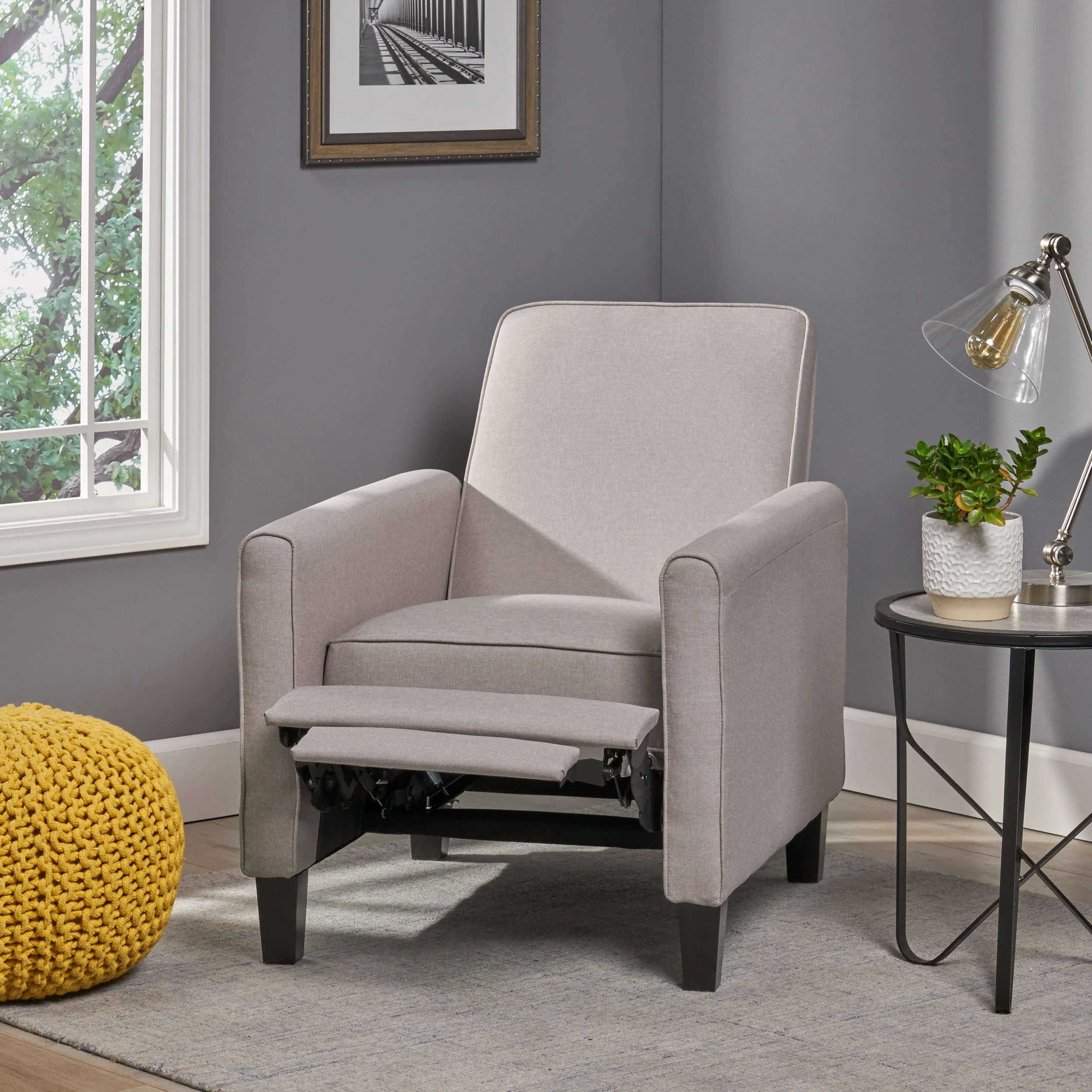 Lucas Fabric Recliner Chair - furnishings