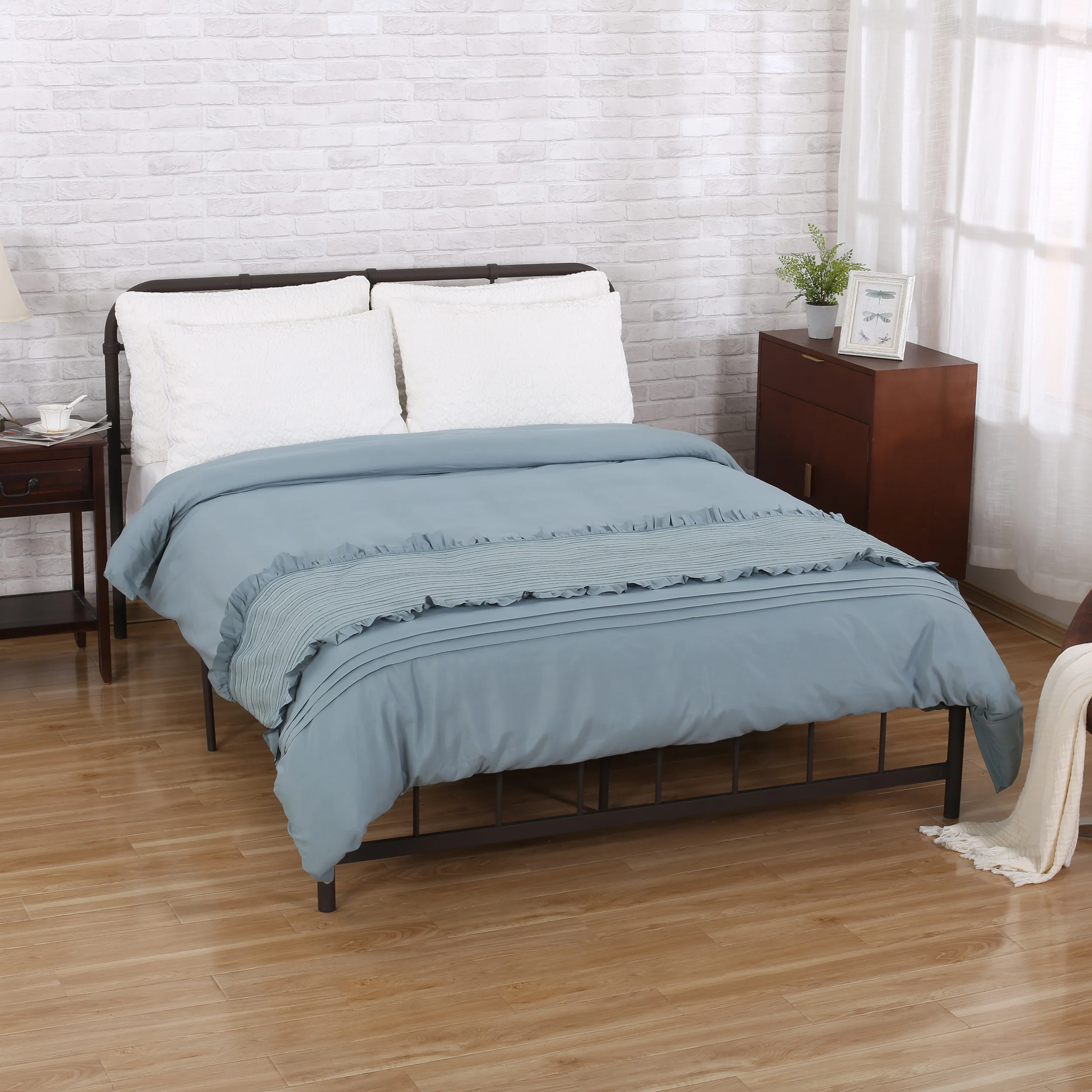 Arian Queen Size Fabric Duvet Cover - furnishings