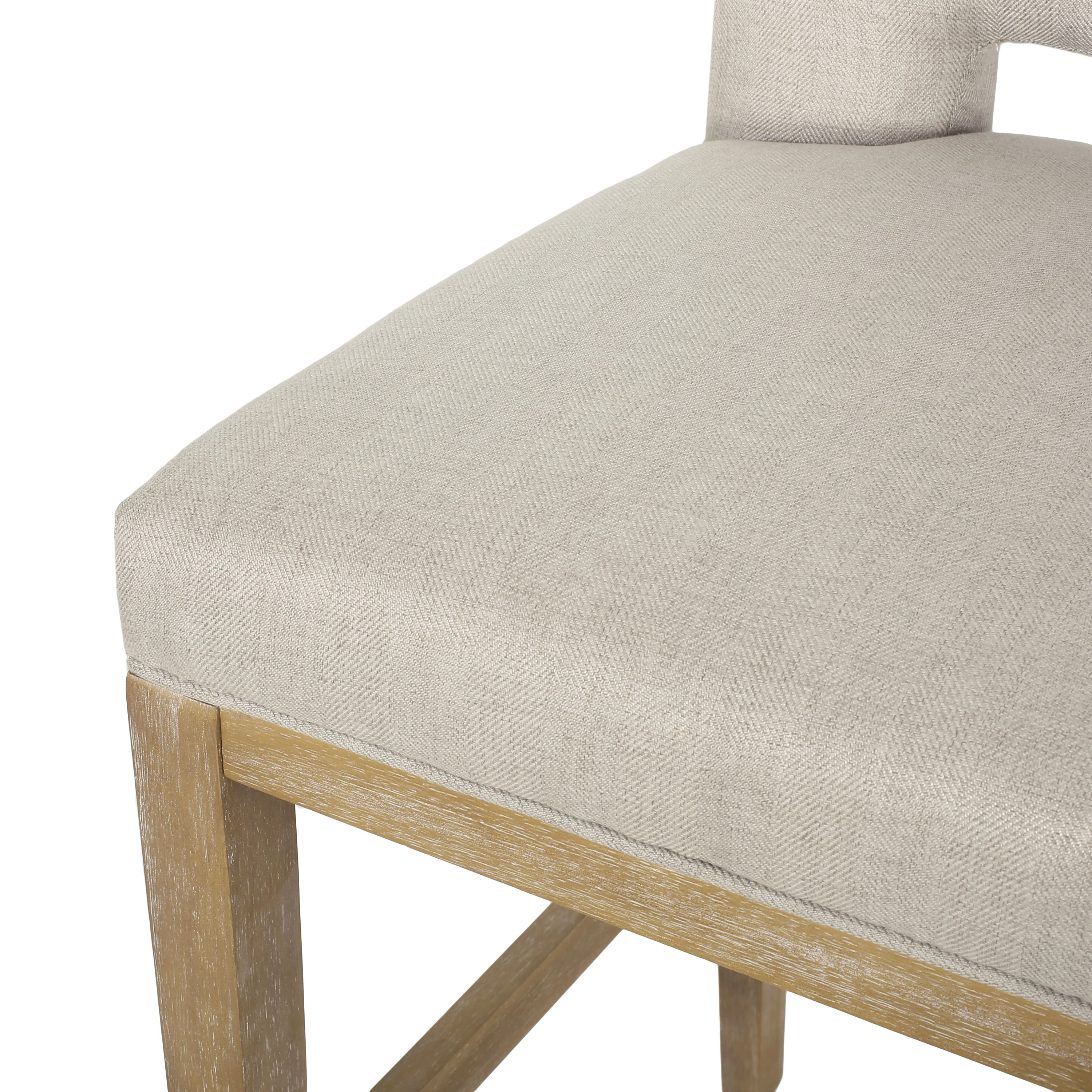 Kiara Contemporary Fabric Upholstered 31 Inch Barstools (Set of 2) - furnishings