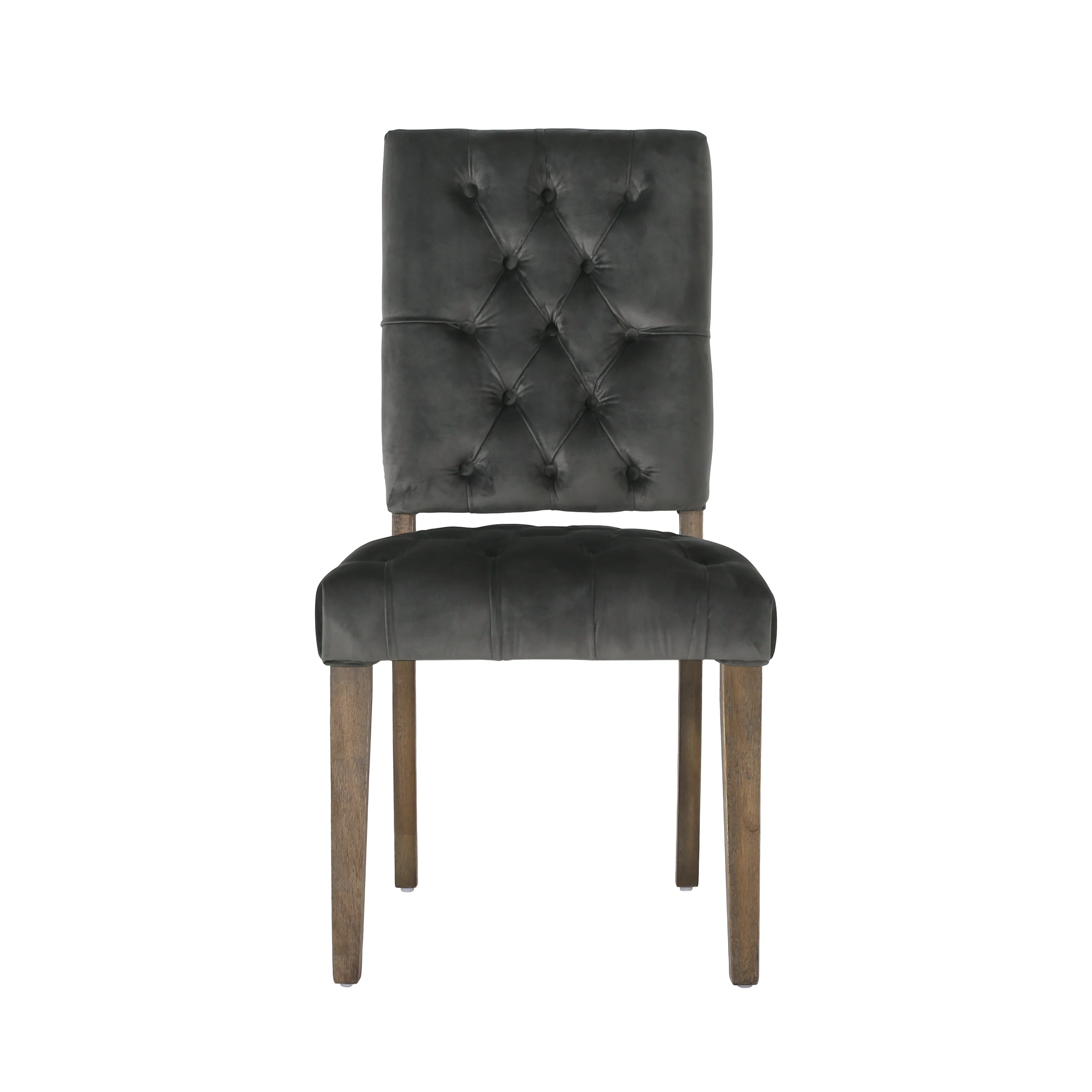 Myrtle Contemporary Velvet Tufted Dining Chairs (Set of 2) - furnishings