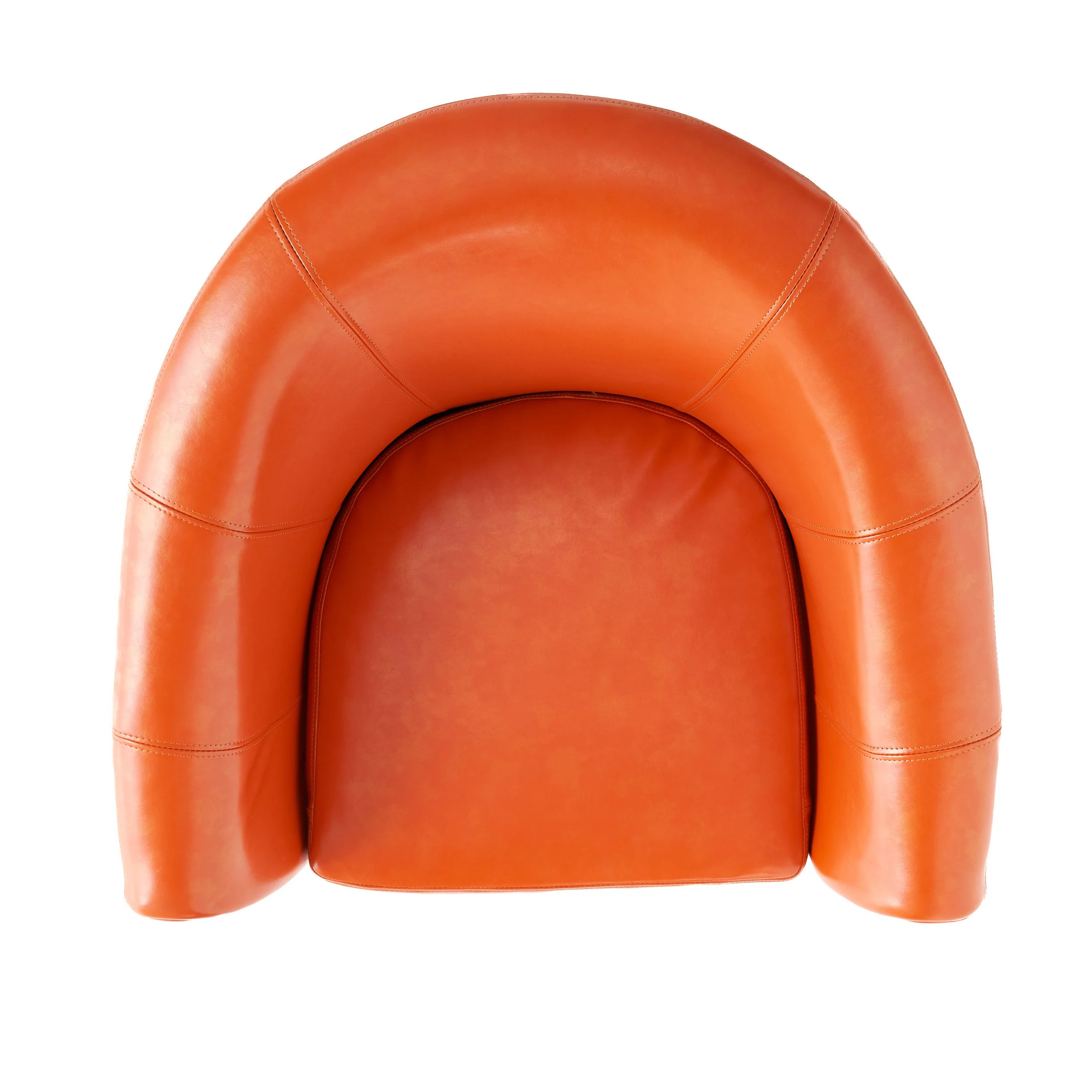 Newport Tub Design Leather Club Chair - furnishings