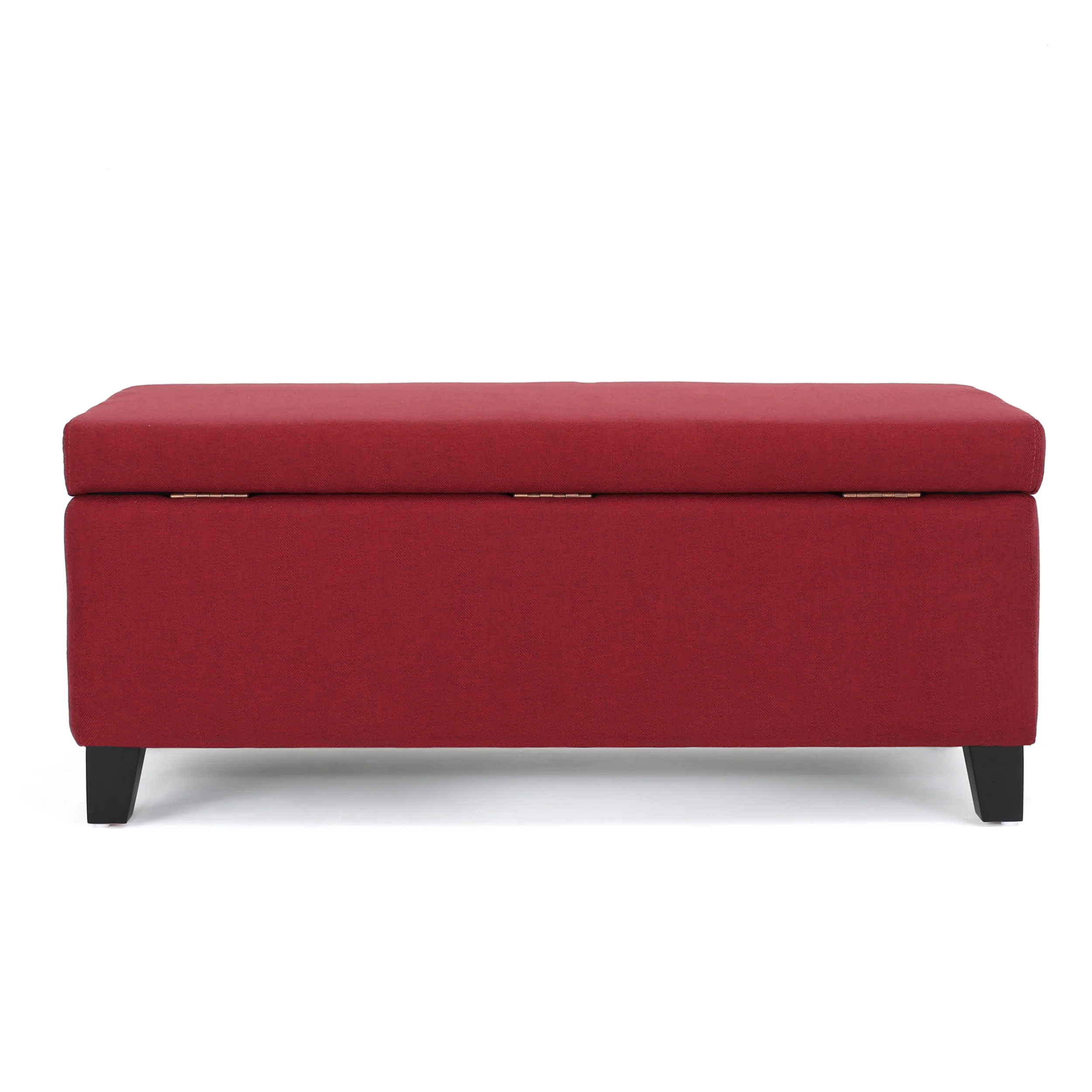 Brianna Rectangle Fabric Storage Ottoman Bench - furnishings